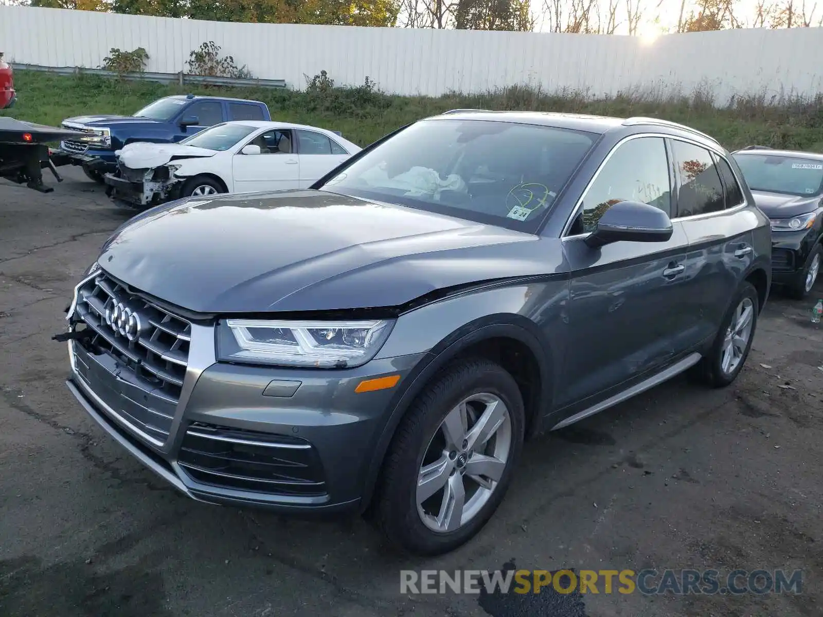 2 Фотография поврежденного автомобиля WA1BNAFY8K2037862 AUDI Q5 2019