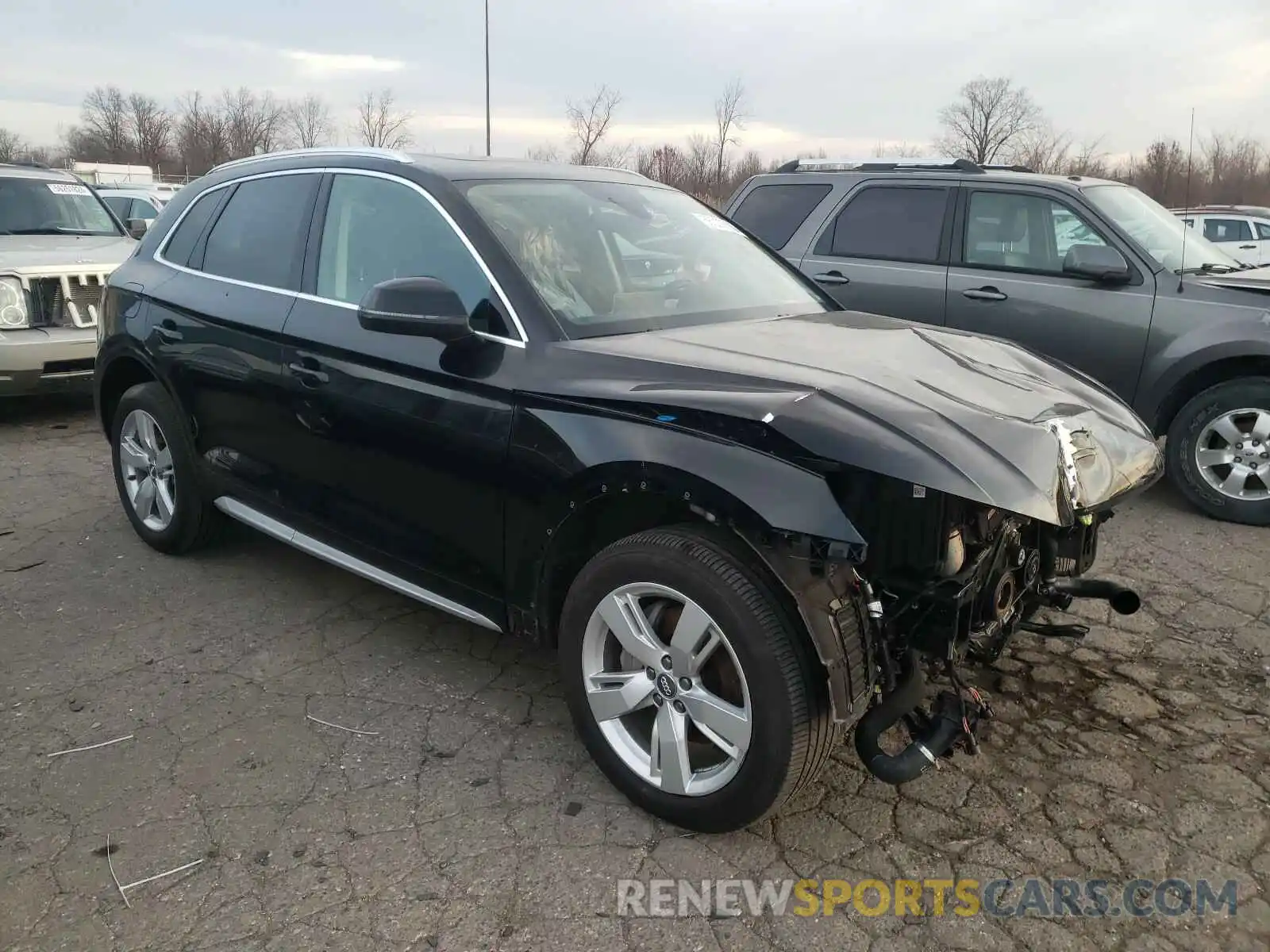 1 Photograph of a damaged car WA1BNAFY8K2038977 AUDI Q5 2019