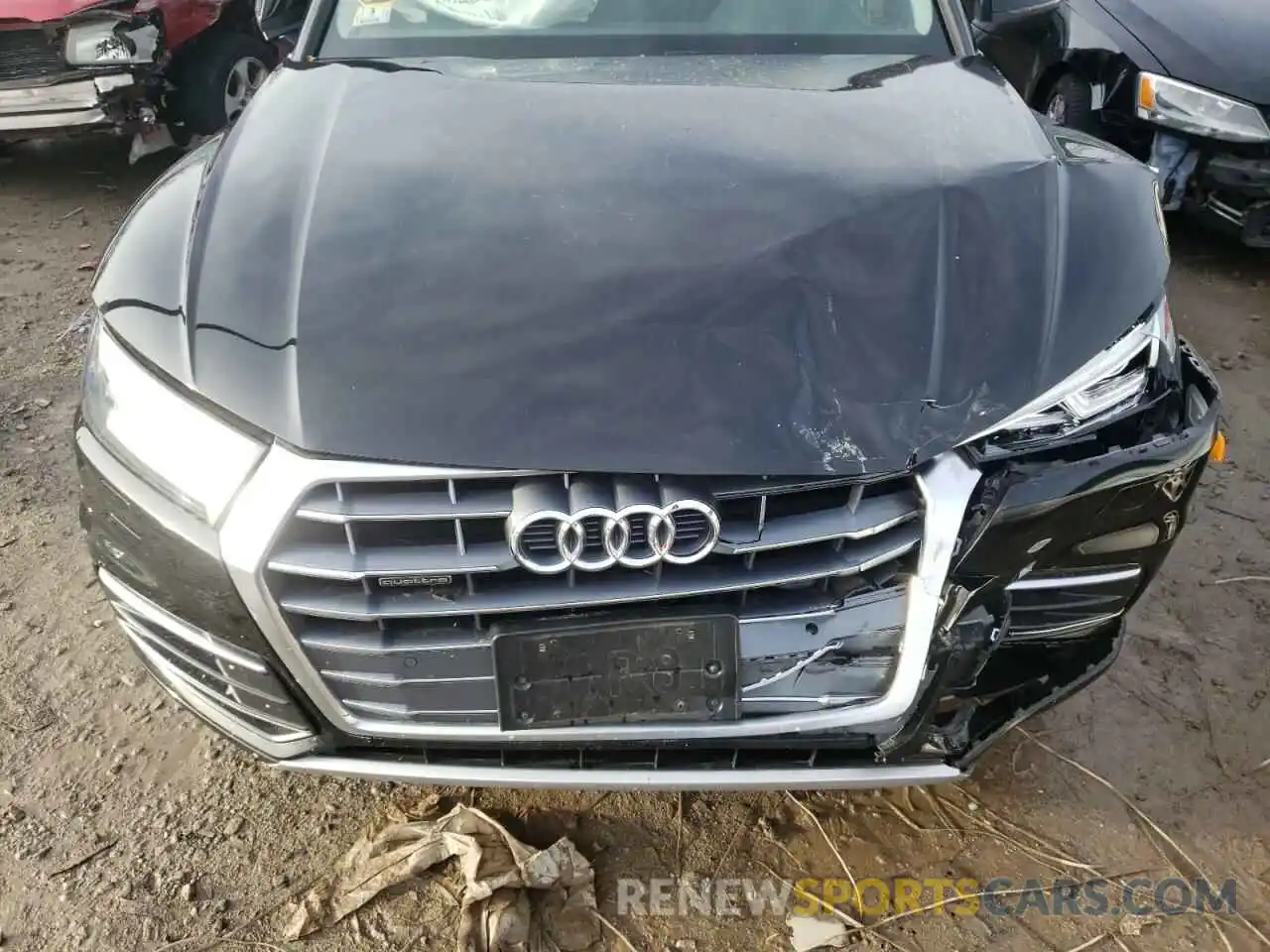 7 Фотография поврежденного автомобиля WA1BNAFY8K2046545 AUDI Q5 2019