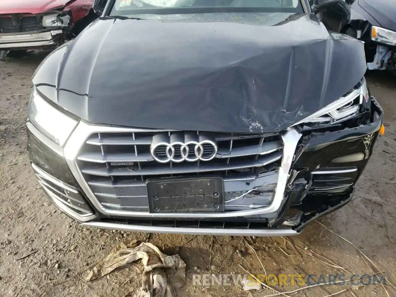 9 Фотография поврежденного автомобиля WA1BNAFY8K2046545 AUDI Q5 2019