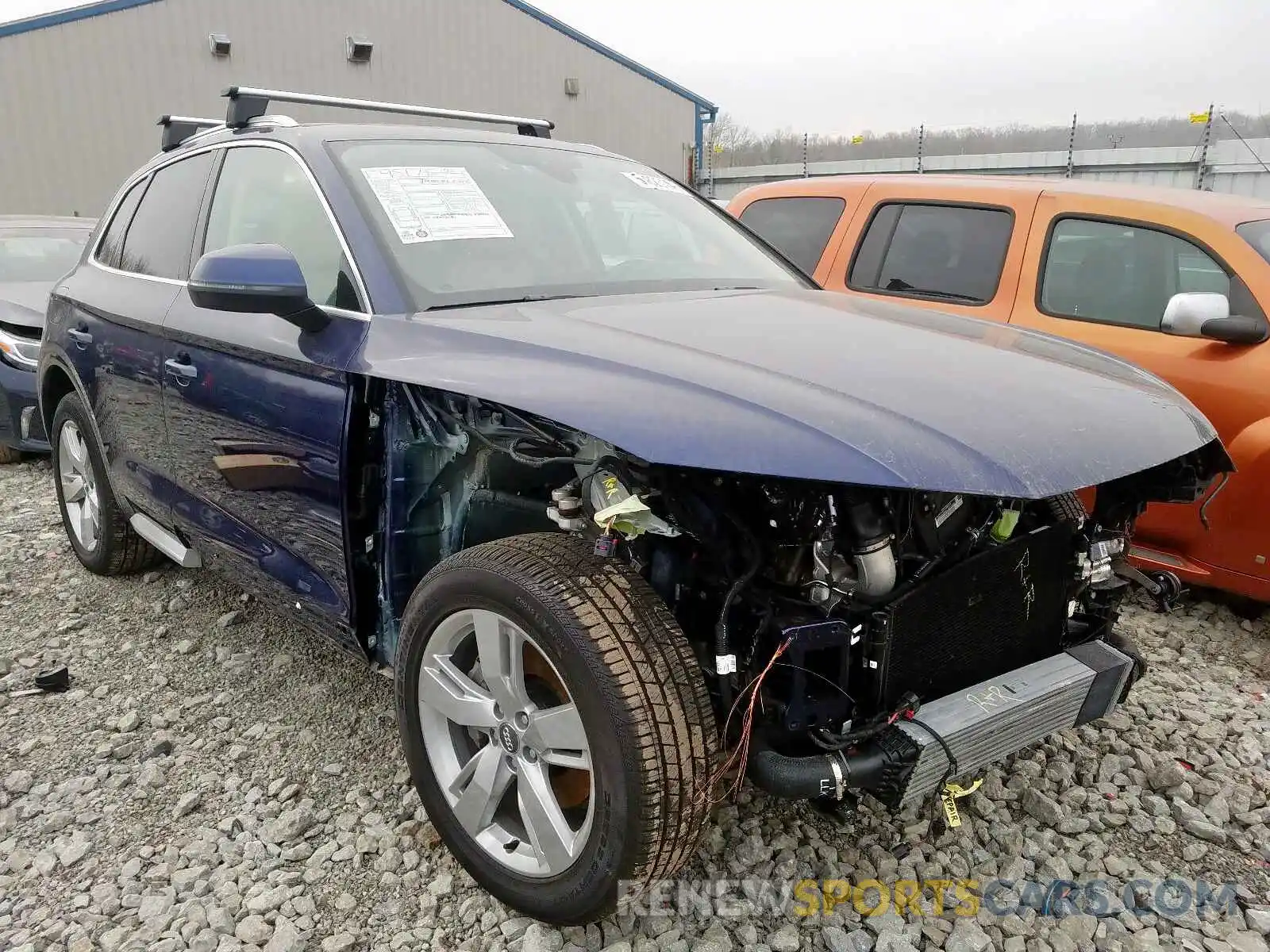 1 Фотография поврежденного автомобиля WA1BNAFY8K2049445 AUDI Q5 2019