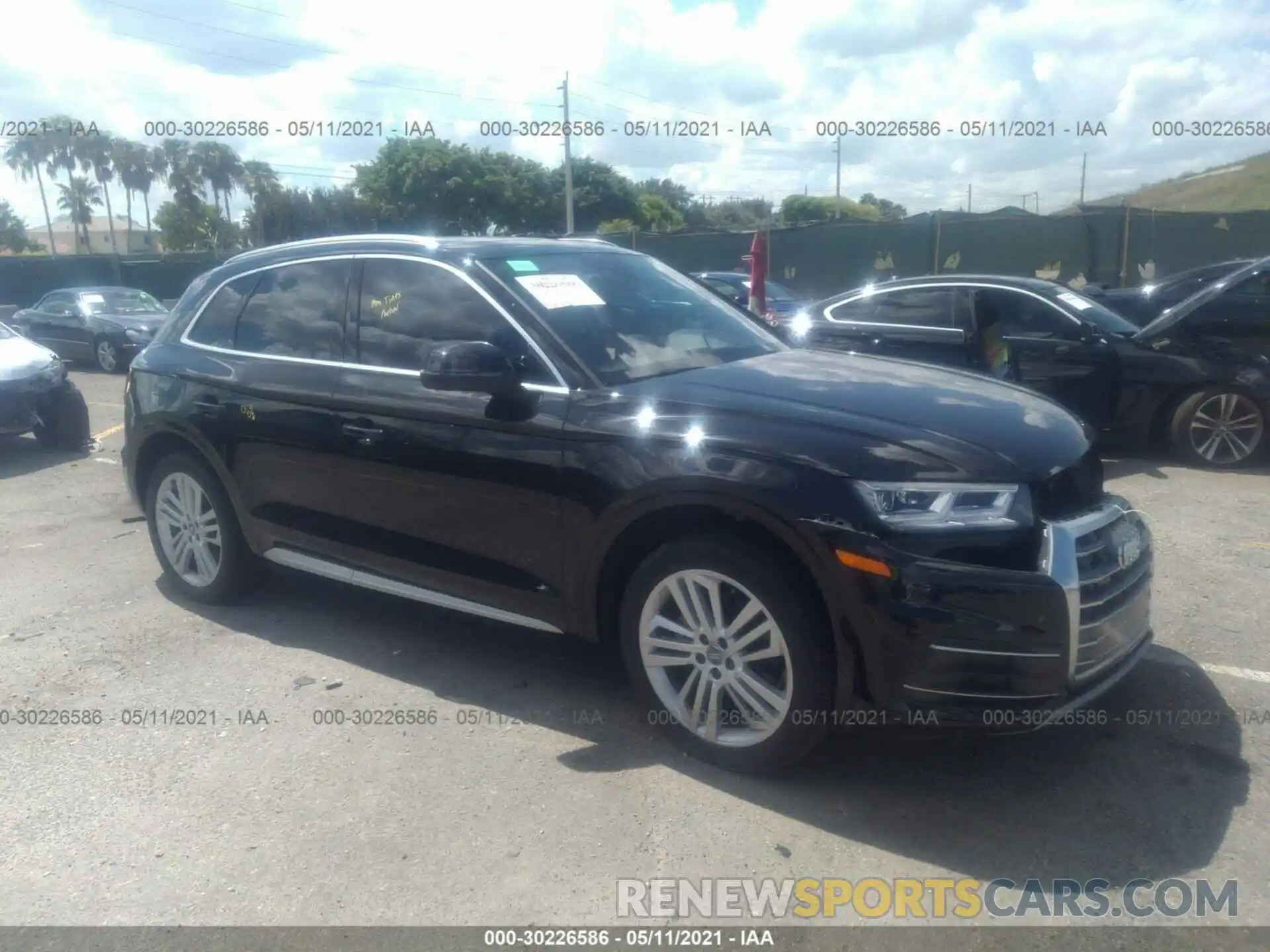 1 Photograph of a damaged car WA1BNAFY8K2050451 AUDI Q5 2019