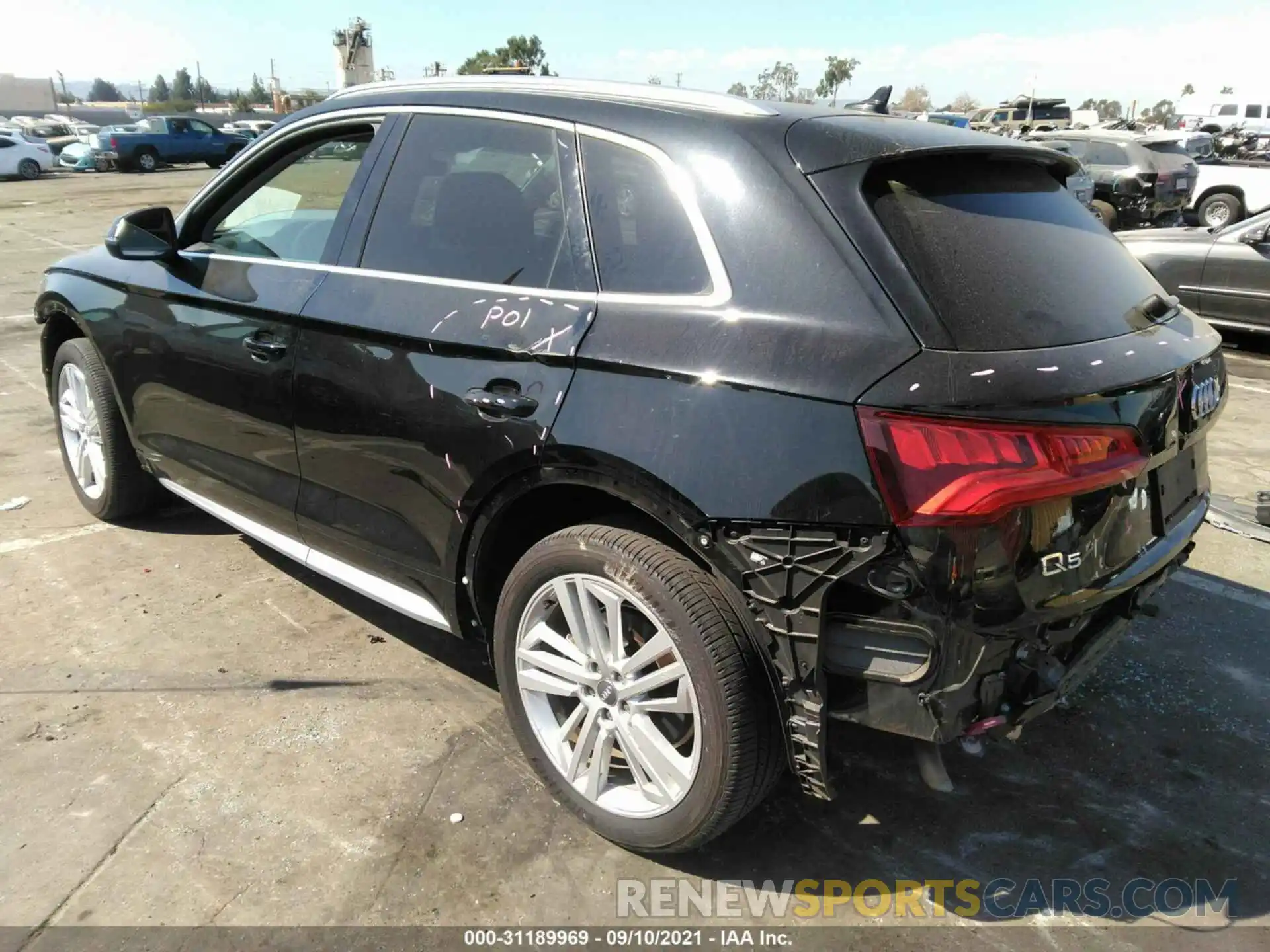 3 Photograph of a damaged car WA1BNAFY8K2050854 AUDI Q5 2019