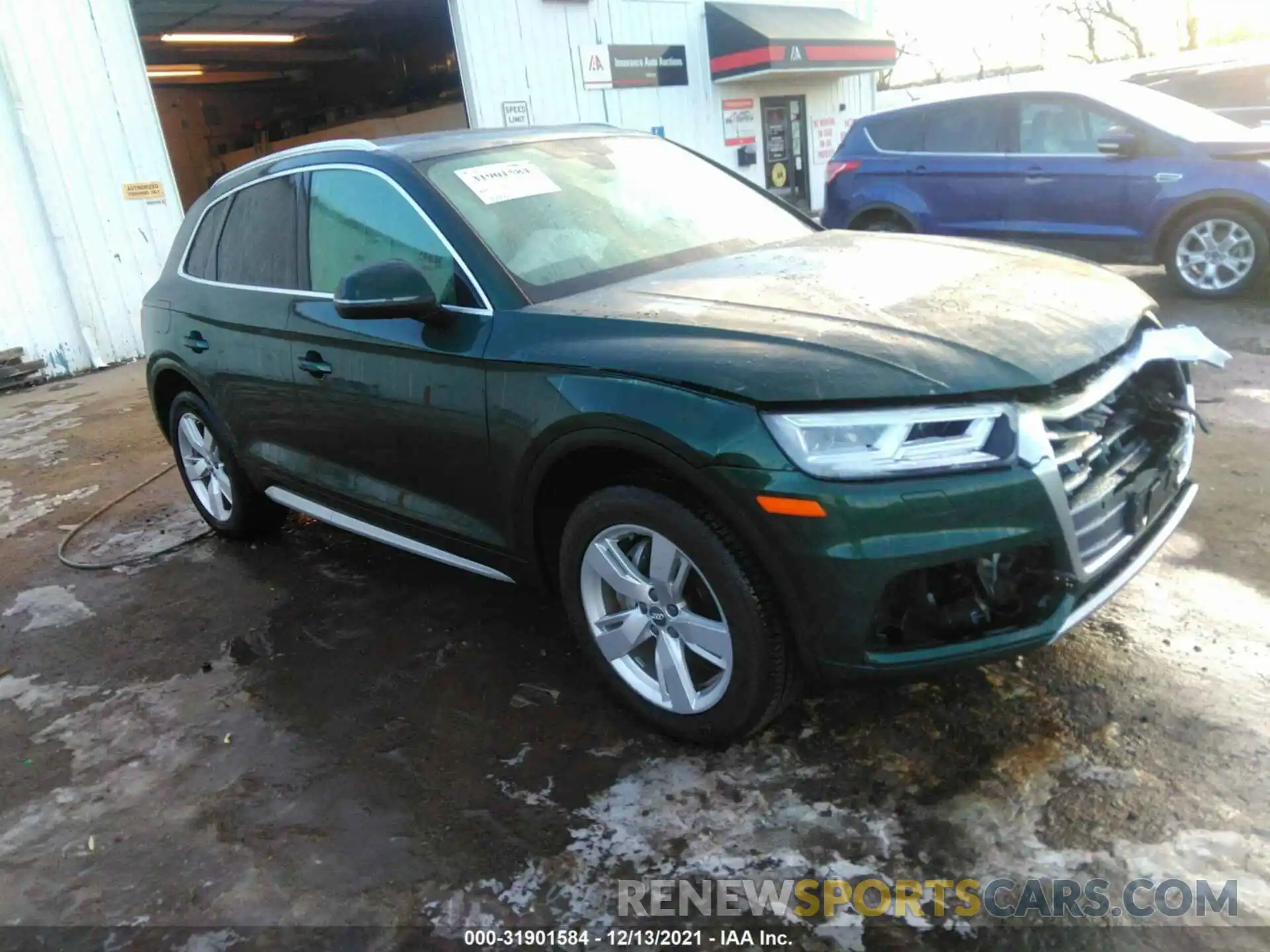 1 Фотография поврежденного автомобиля WA1BNAFY8K2055178 AUDI Q5 2019