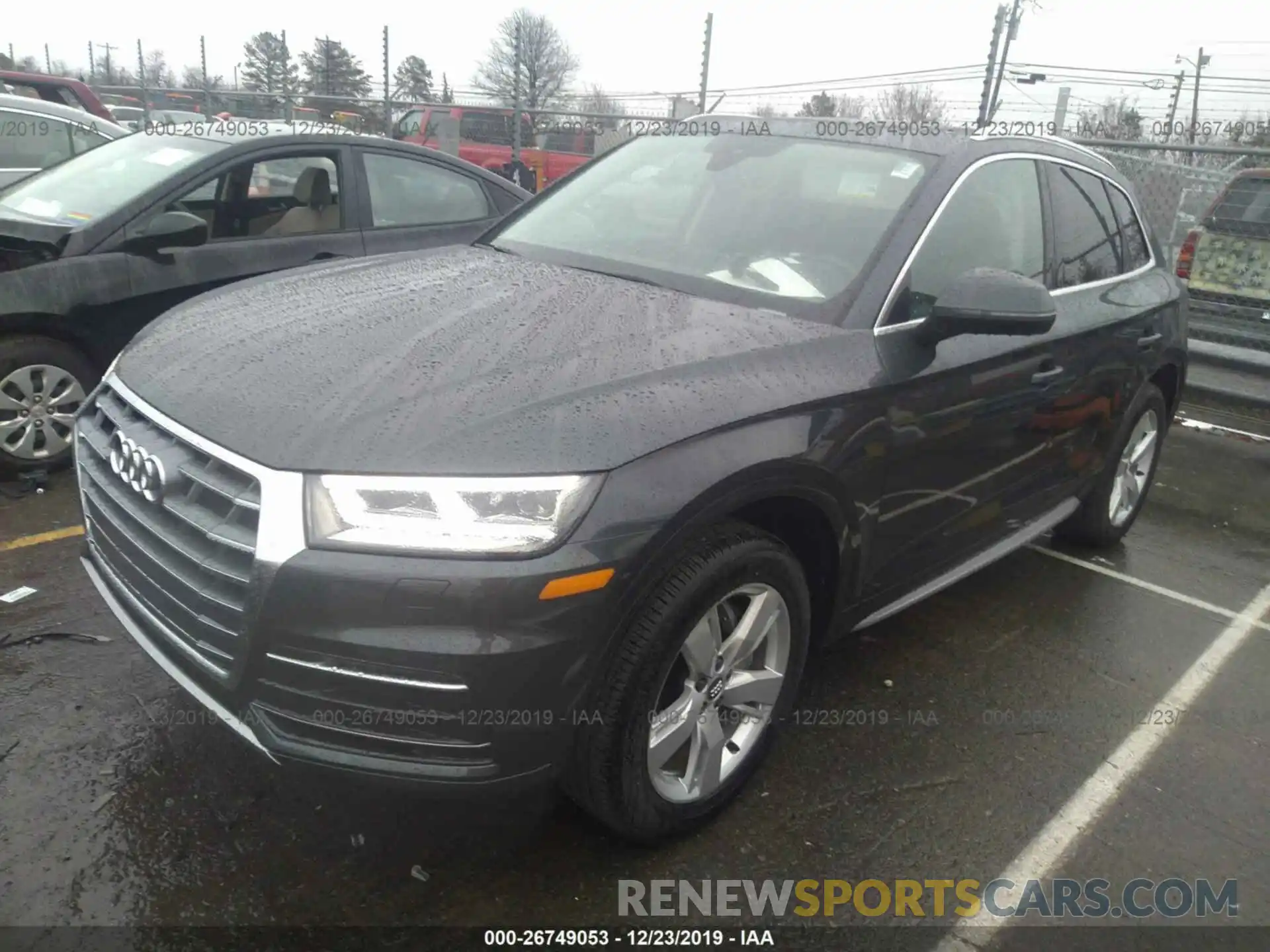 2 Photograph of a damaged car WA1BNAFY8K2063488 AUDI Q5 2019