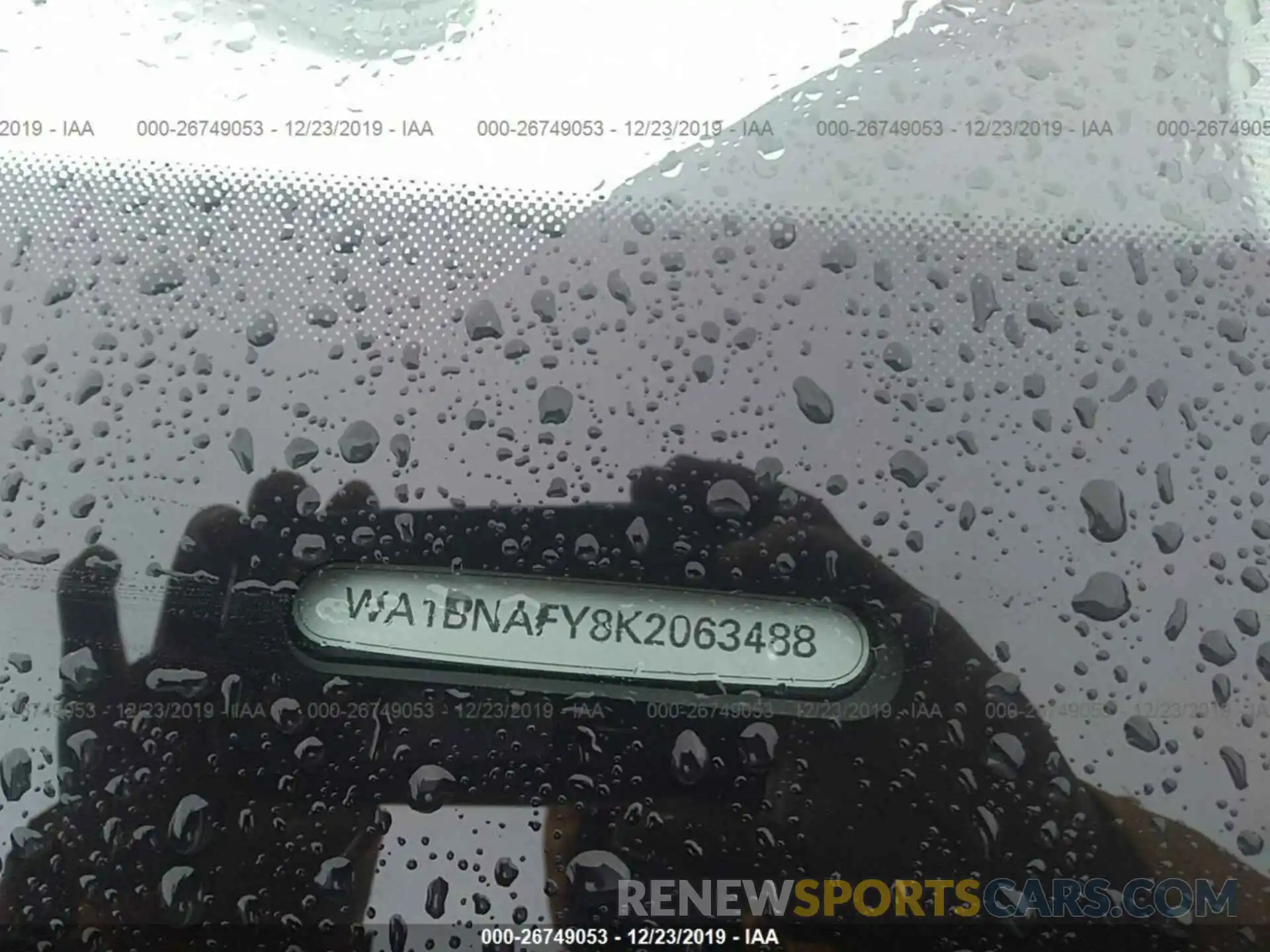 9 Photograph of a damaged car WA1BNAFY8K2063488 AUDI Q5 2019