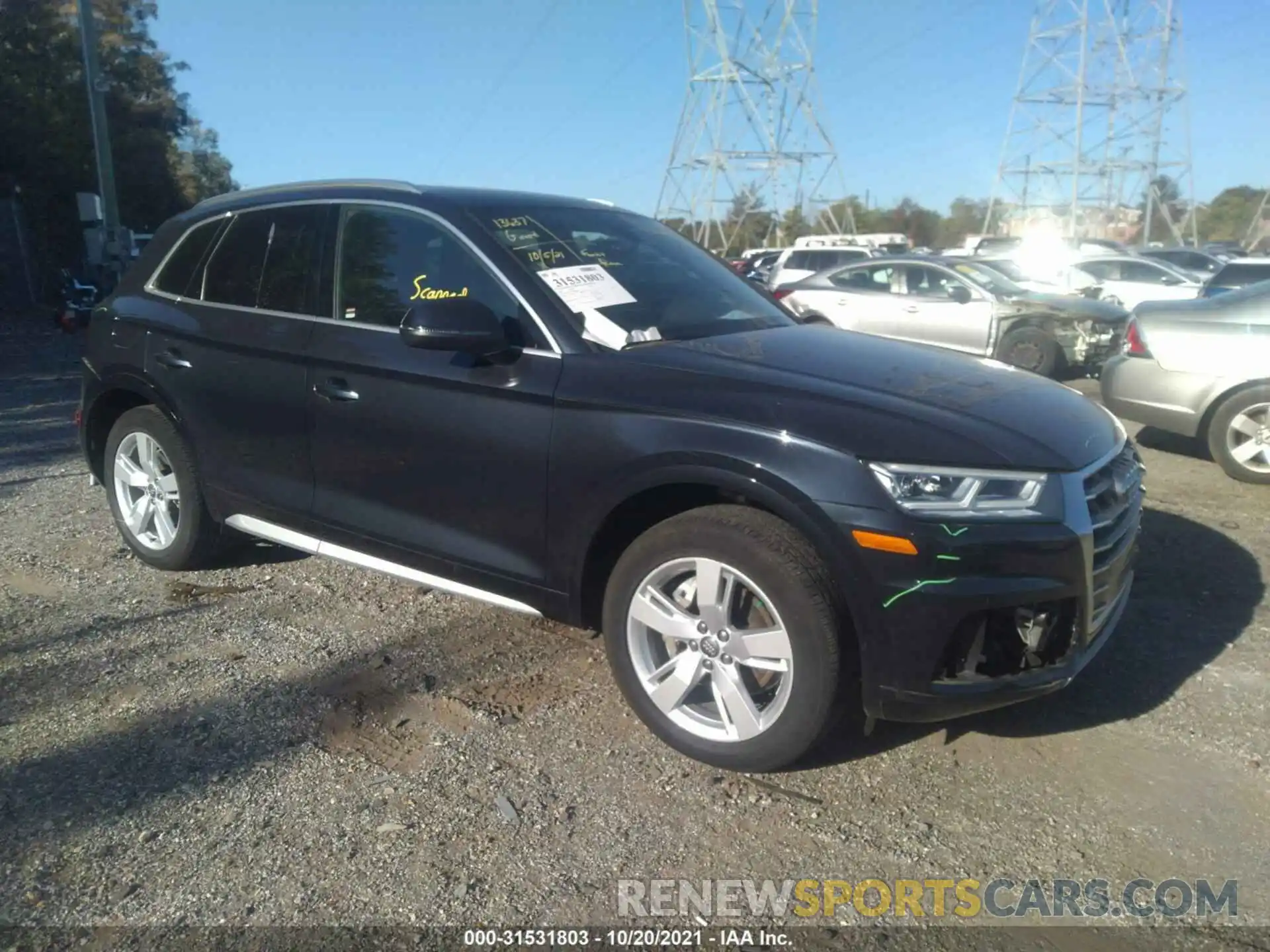 1 Photograph of a damaged car WA1BNAFY8K2066097 AUDI Q5 2019