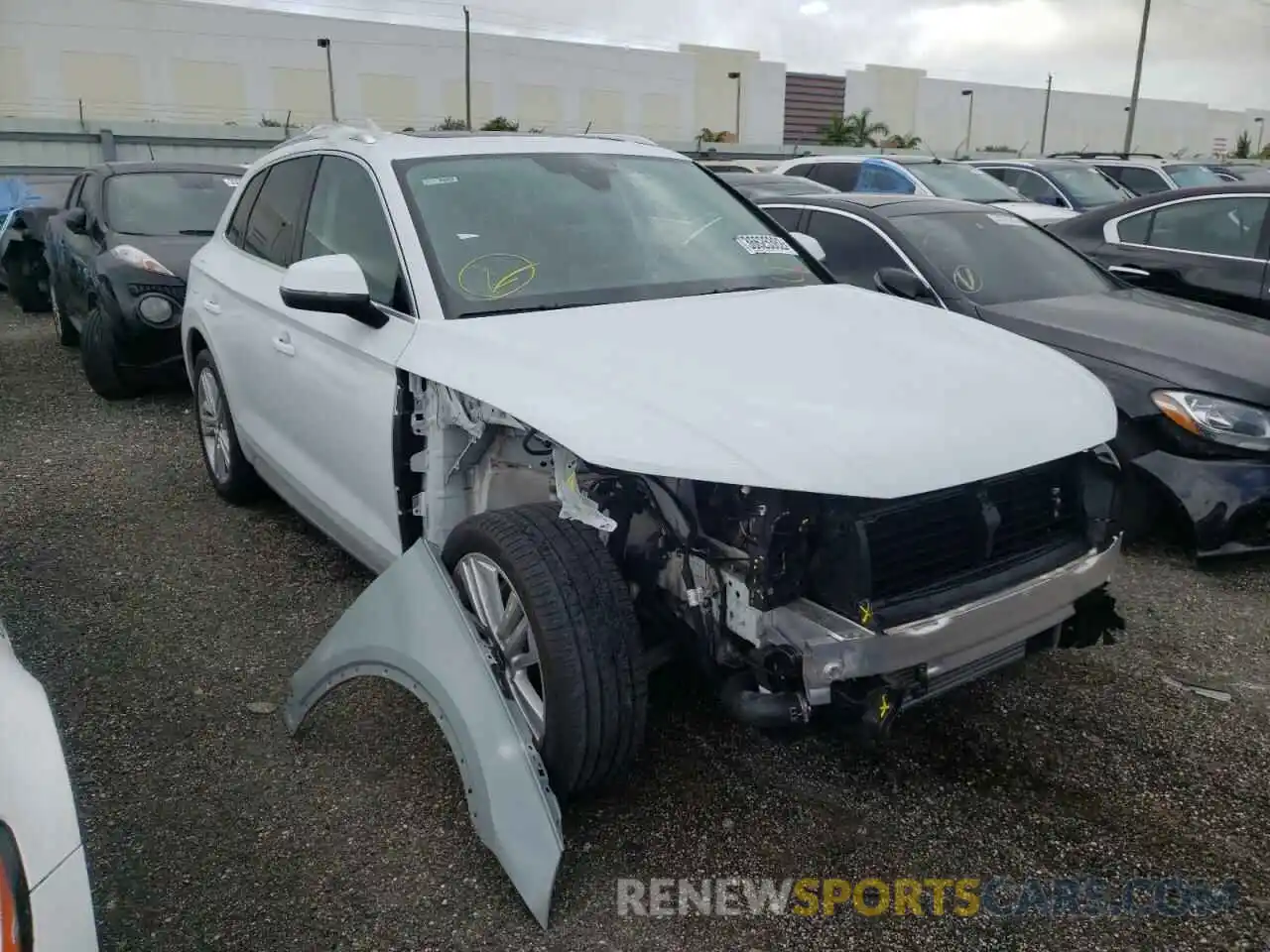 1 Photograph of a damaged car WA1BNAFY8K2066102 AUDI Q5 2019