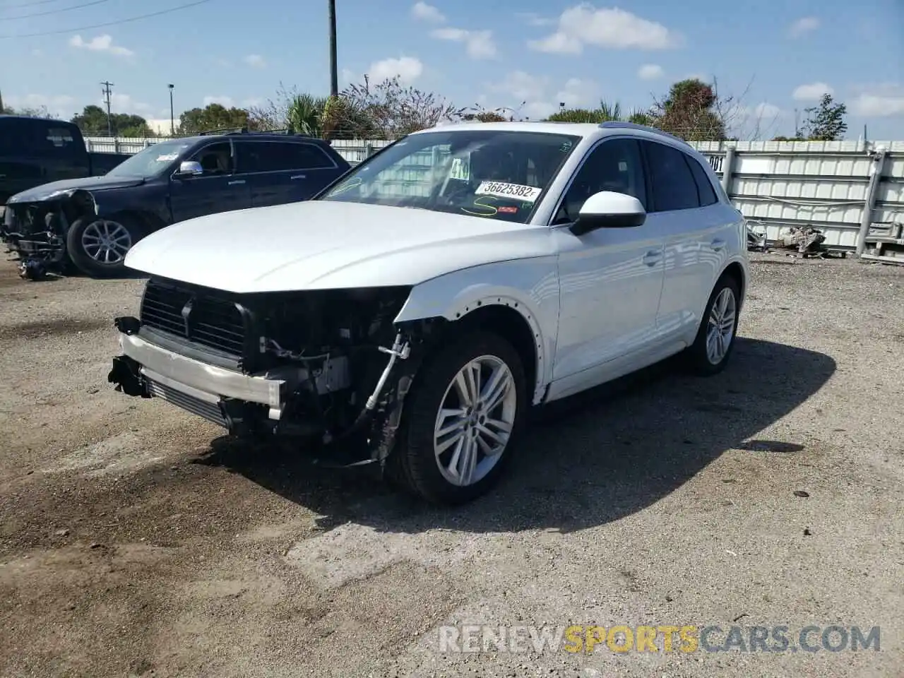 2 Photograph of a damaged car WA1BNAFY8K2066102 AUDI Q5 2019