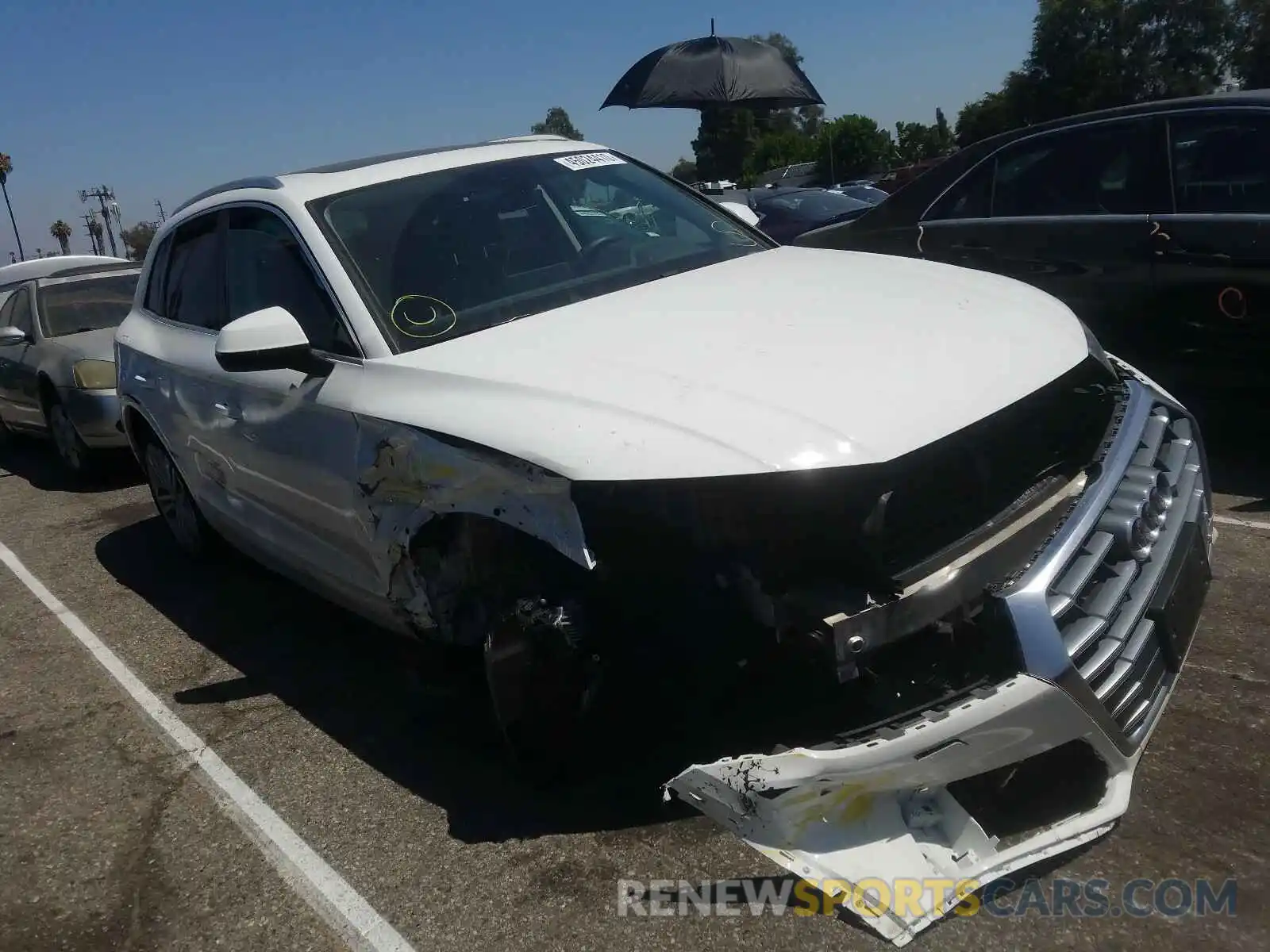 1 Photograph of a damaged car WA1BNAFY8K2073969 AUDI Q5 2019