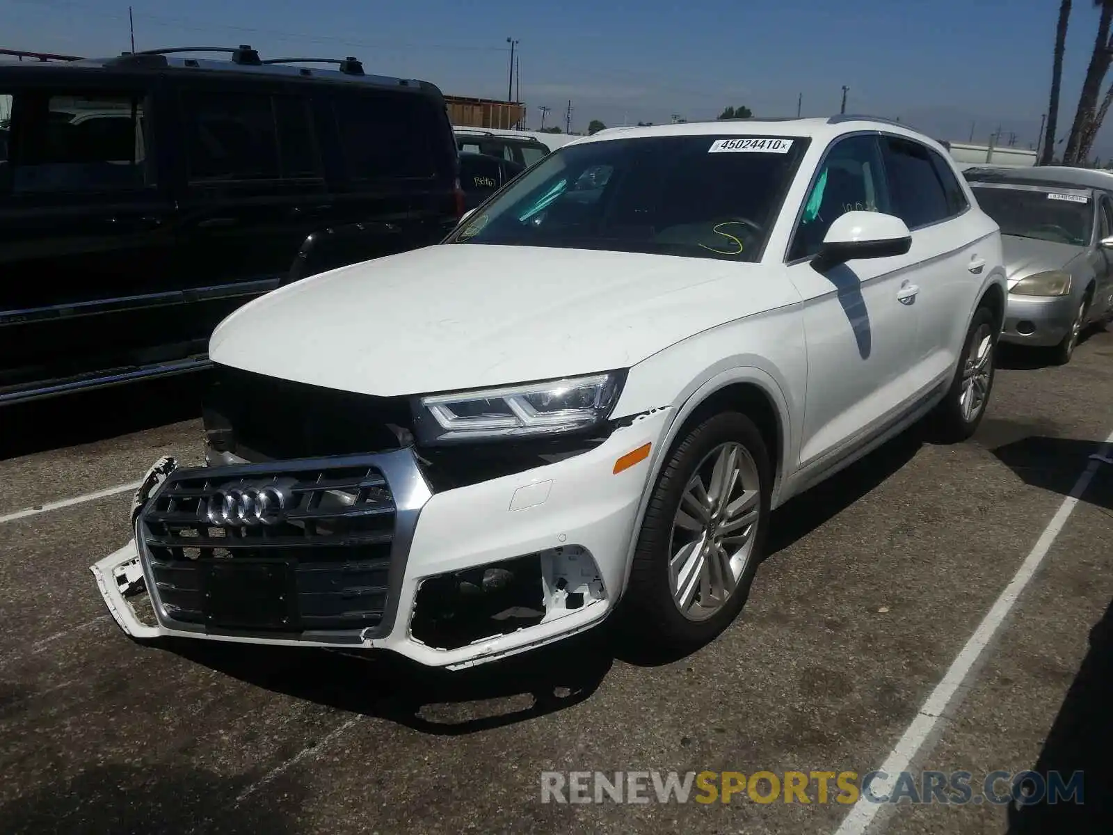 2 Photograph of a damaged car WA1BNAFY8K2073969 AUDI Q5 2019