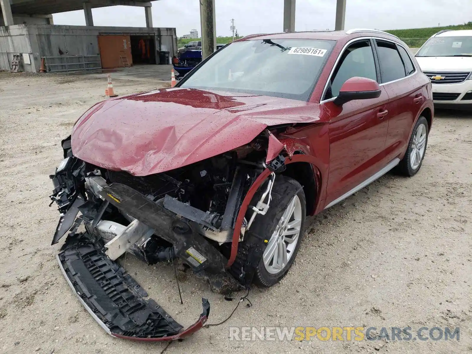 2 Photograph of a damaged car WA1BNAFY8K2075382 AUDI Q5 2019