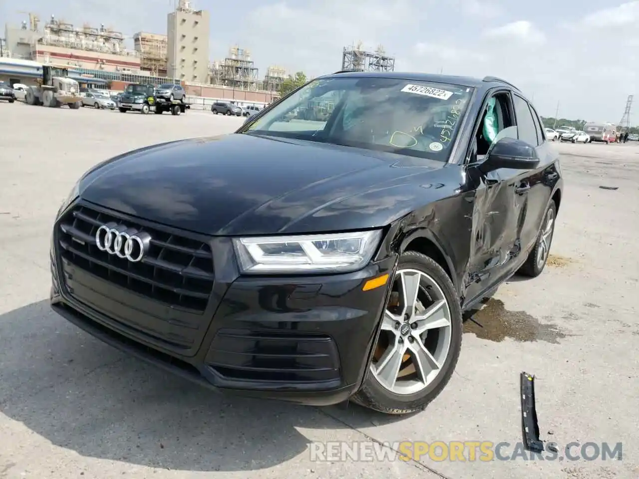 2 Фотография поврежденного автомобиля WA1BNAFY8K2075804 AUDI Q5 2019