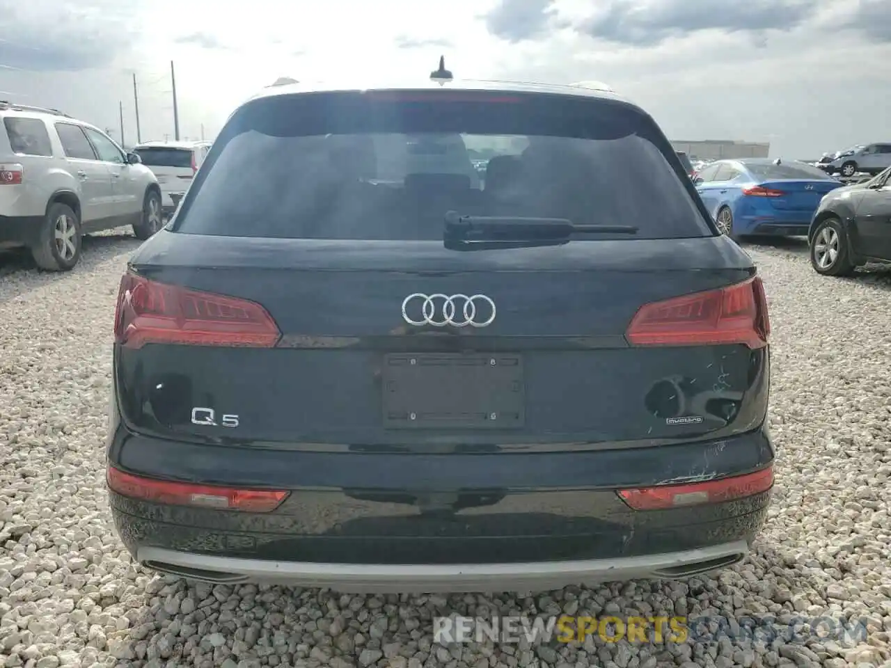 6 Photograph of a damaged car WA1BNAFY8K2077651 AUDI Q5 2019