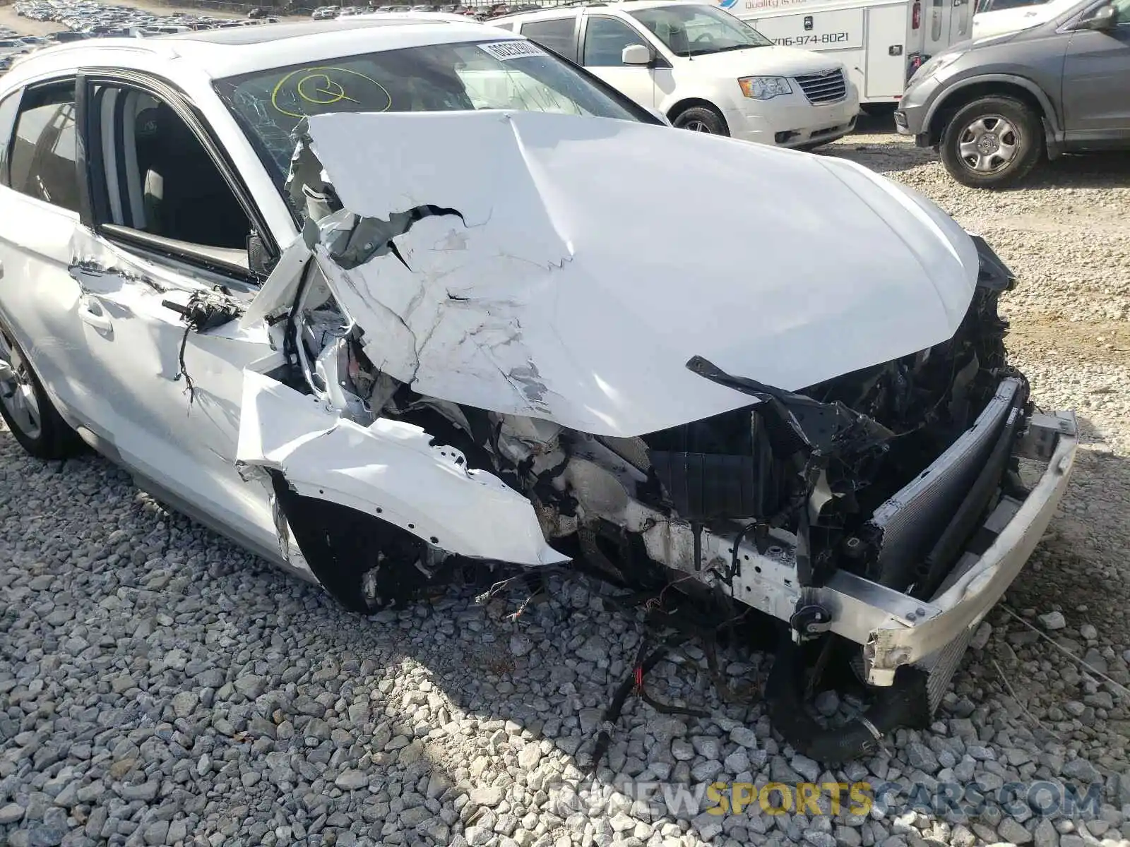 9 Фотография поврежденного автомобиля WA1BNAFY8K2081067 AUDI Q5 2019
