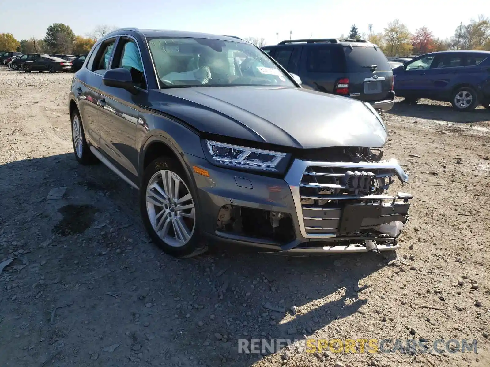 1 Photograph of a damaged car WA1BNAFY8K2087547 AUDI Q5 2019