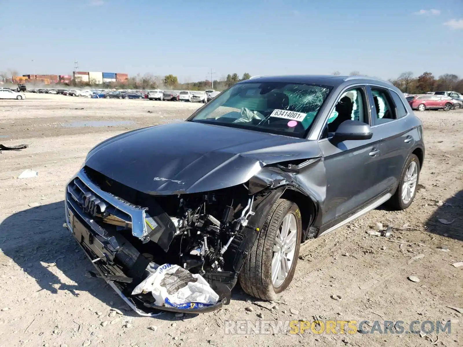 2 Photograph of a damaged car WA1BNAFY8K2087547 AUDI Q5 2019