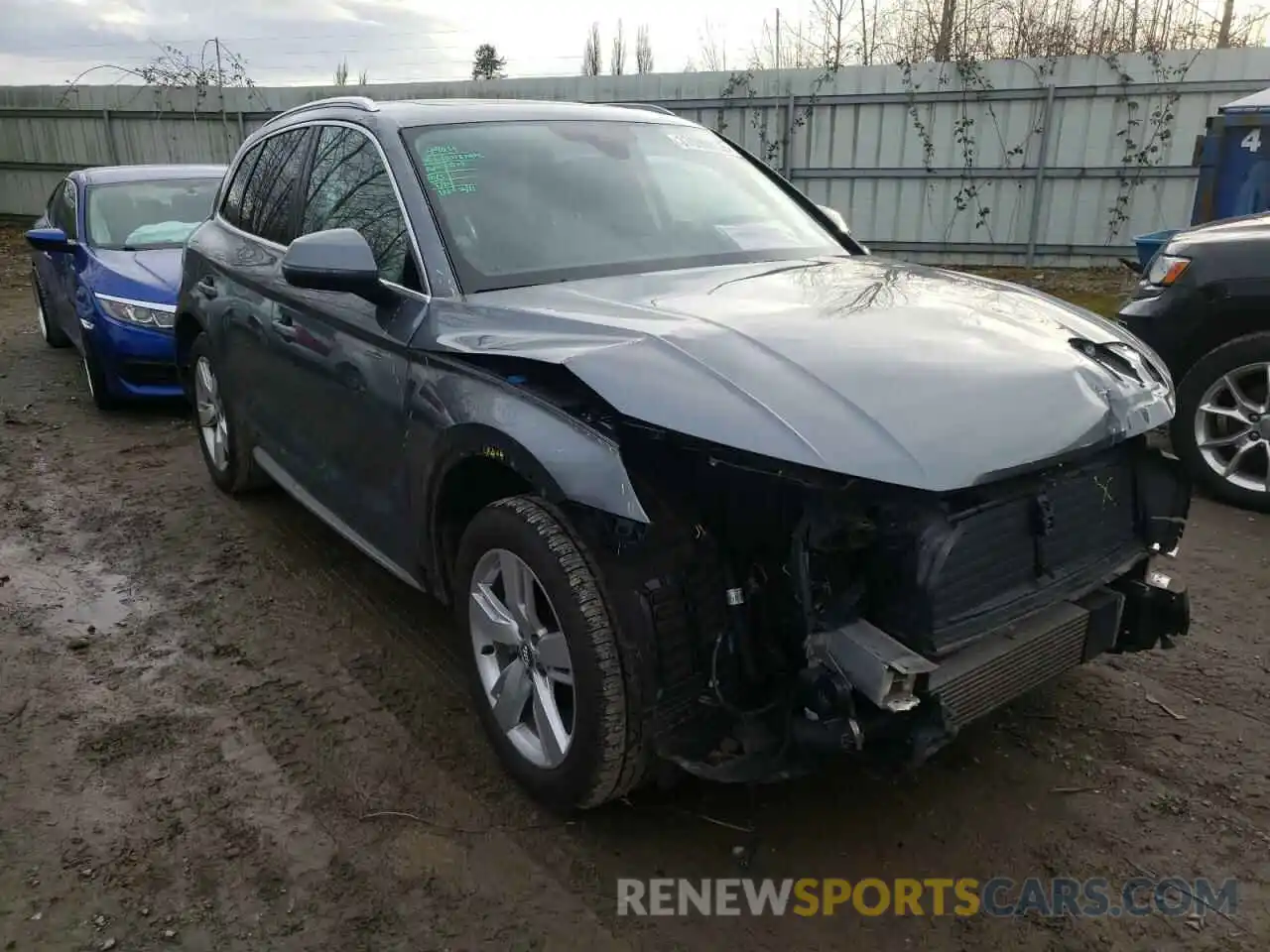 1 Photograph of a damaged car WA1BNAFY8K2089699 AUDI Q5 2019