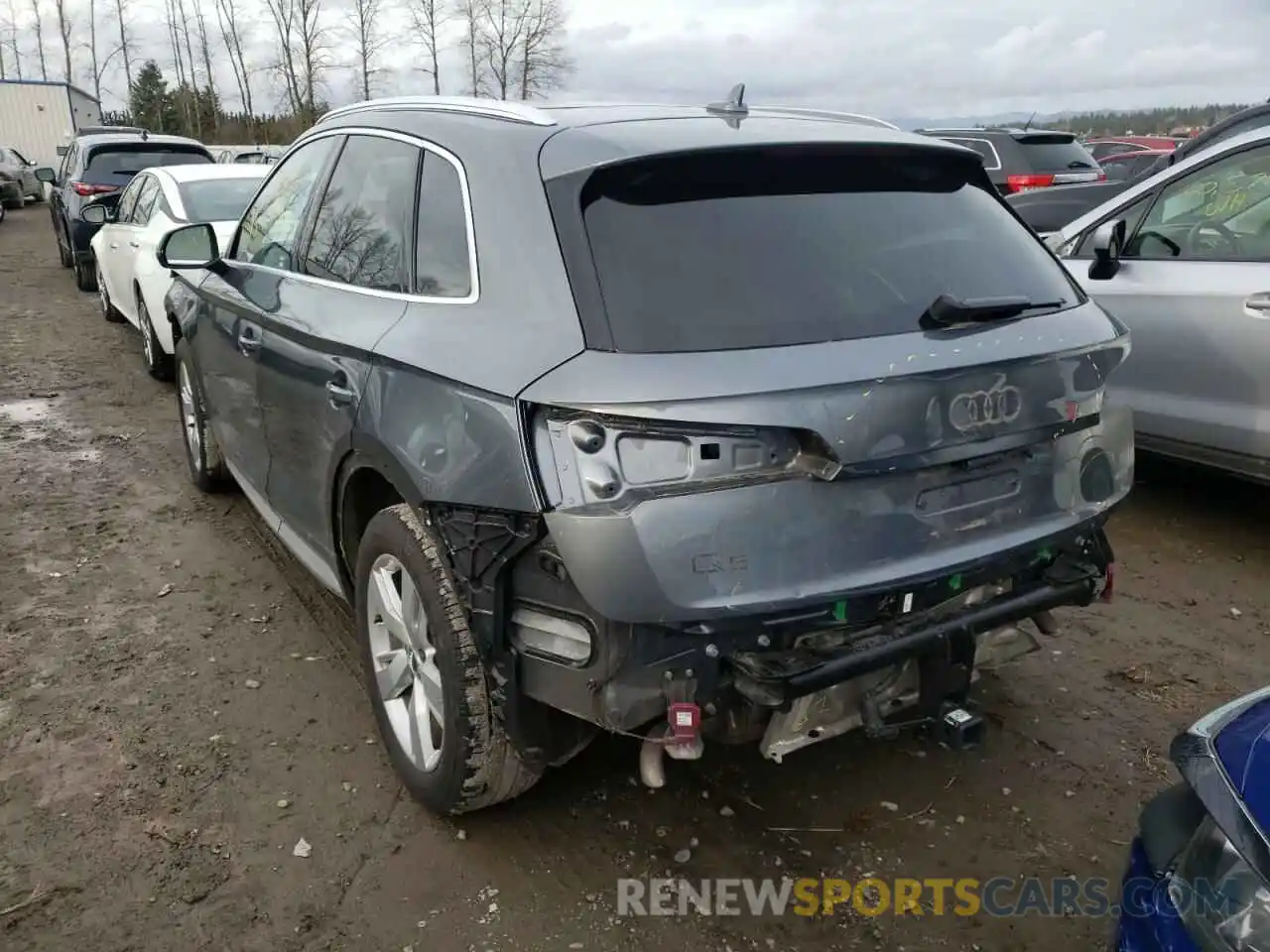 3 Photograph of a damaged car WA1BNAFY8K2089699 AUDI Q5 2019