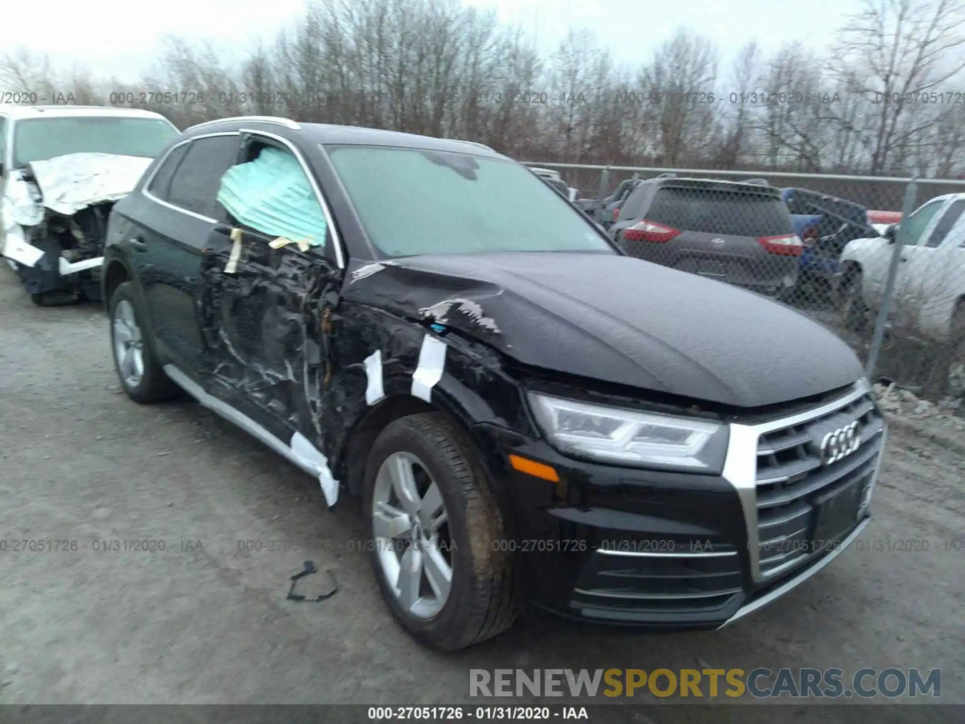 1 Photograph of a damaged car WA1BNAFY8K2090108 AUDI Q5 2019