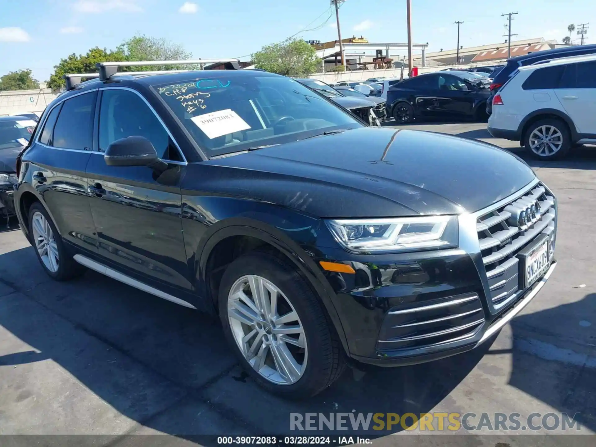 1 Photograph of a damaged car WA1BNAFY8K2101916 AUDI Q5 2019