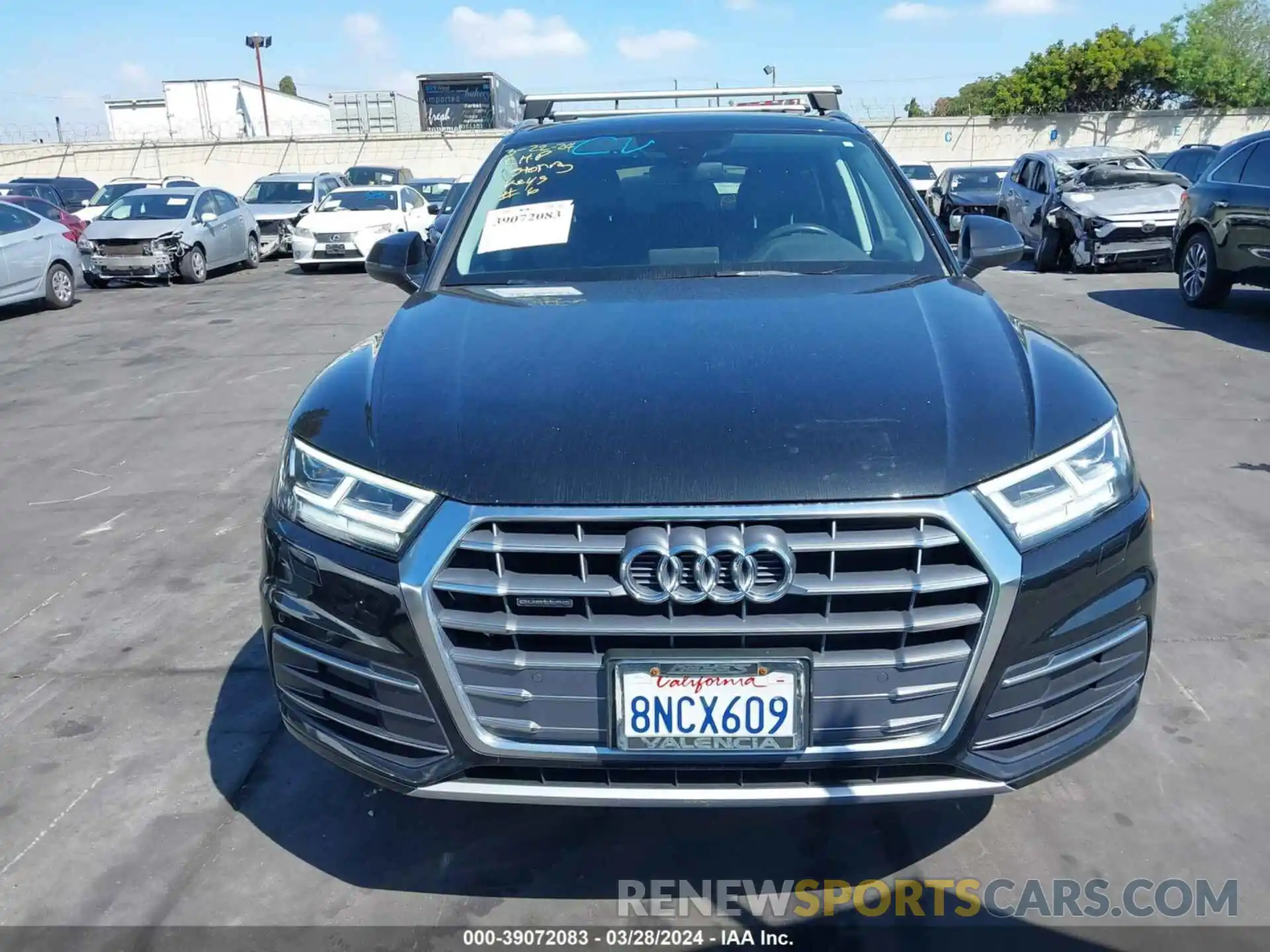 13 Photograph of a damaged car WA1BNAFY8K2101916 AUDI Q5 2019