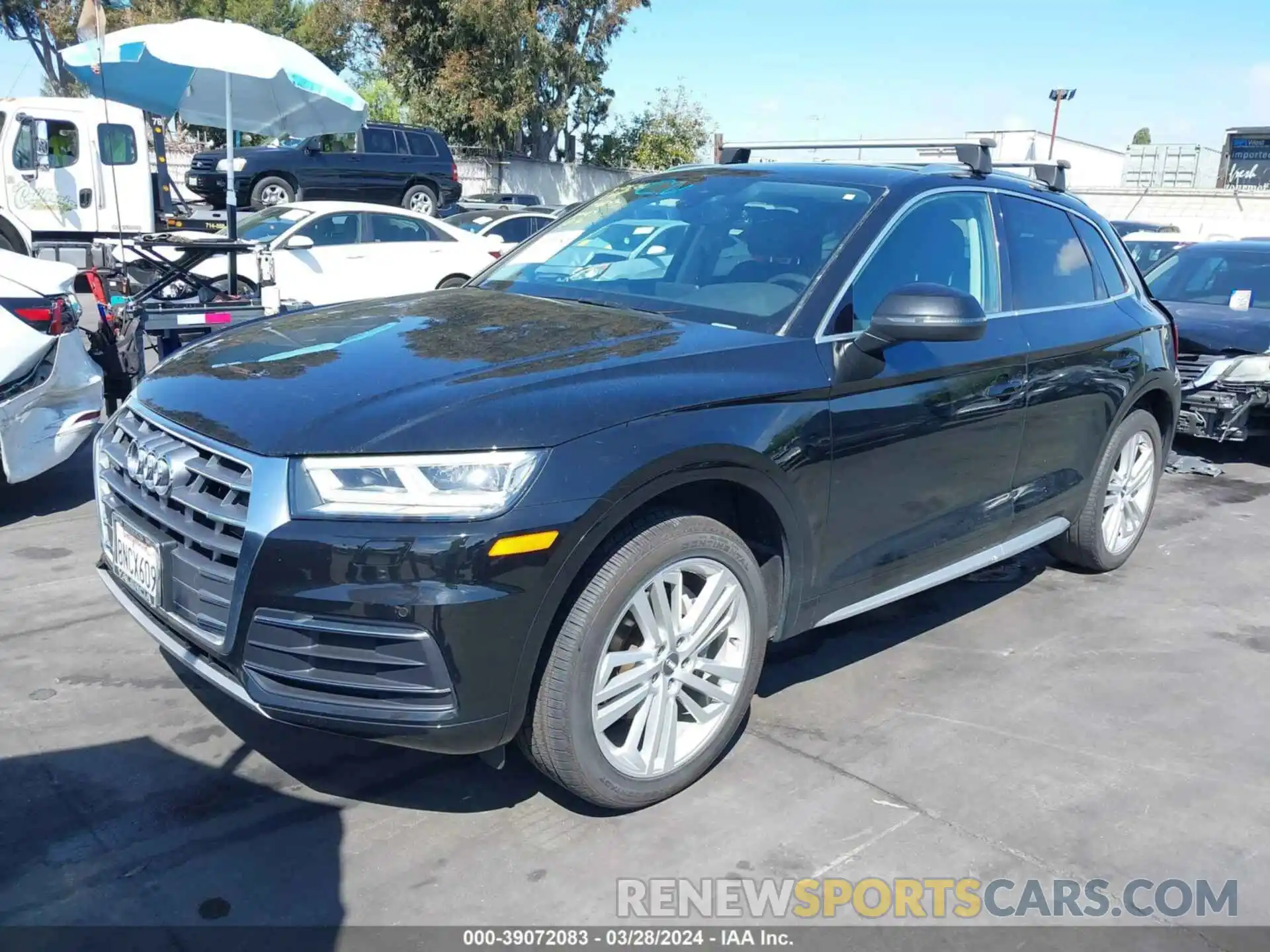 2 Photograph of a damaged car WA1BNAFY8K2101916 AUDI Q5 2019