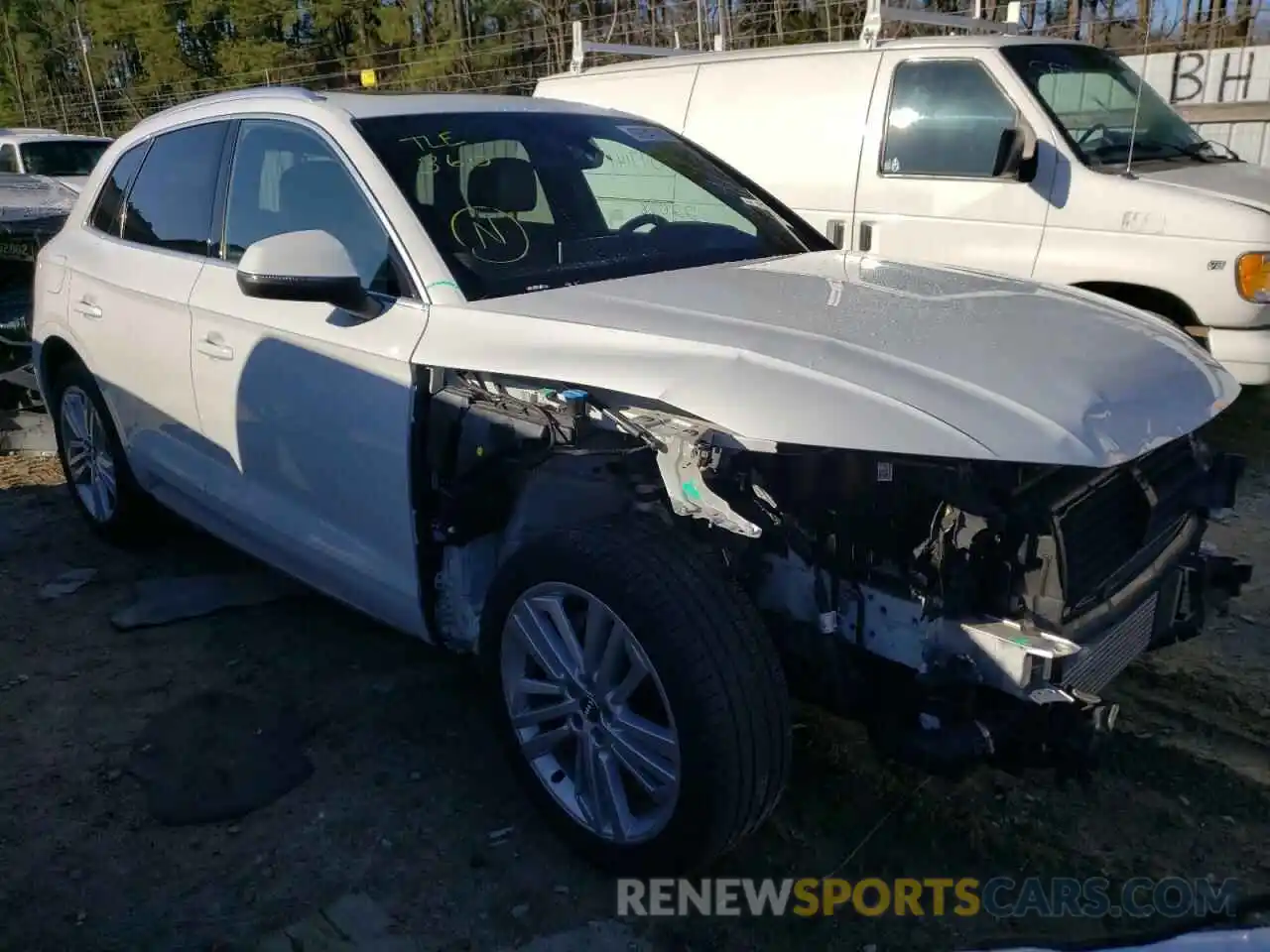 1 Photograph of a damaged car WA1BNAFY8K2104055 AUDI Q5 2019