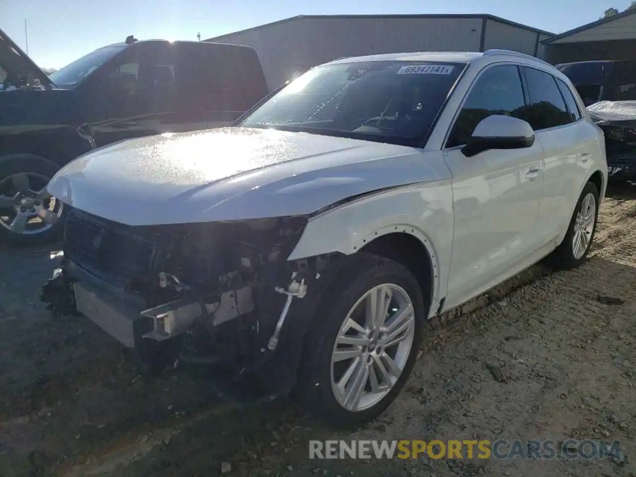 2 Photograph of a damaged car WA1BNAFY8K2104055 AUDI Q5 2019