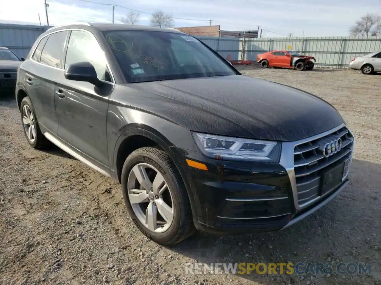 1 Фотография поврежденного автомобиля WA1BNAFY8K2104461 AUDI Q5 2019