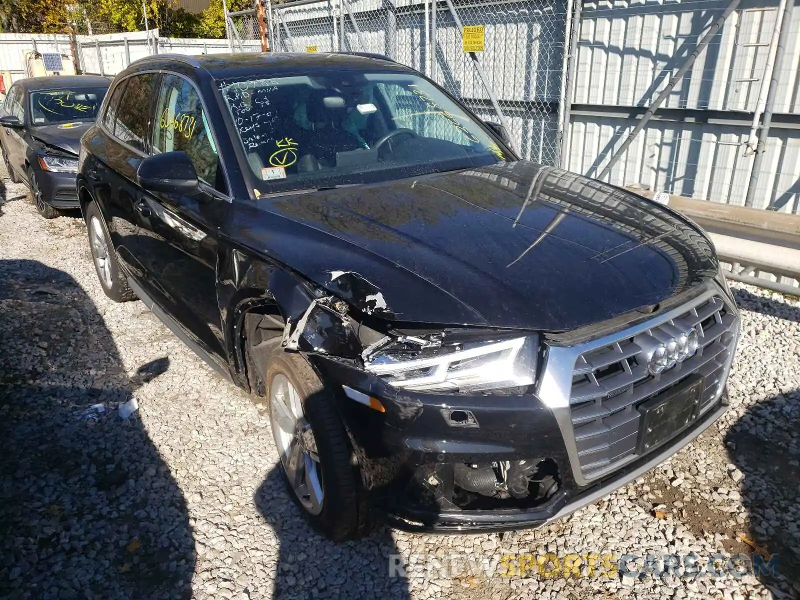 1 Photograph of a damaged car WA1BNAFY8K2109305 AUDI Q5 2019