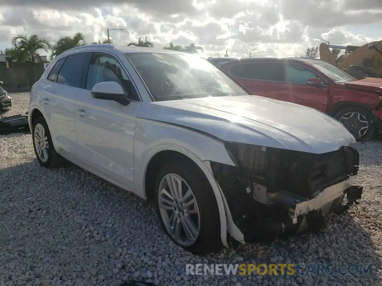 1 Photograph of a damaged car WA1BNAFY8K2120949 AUDI Q5 2019