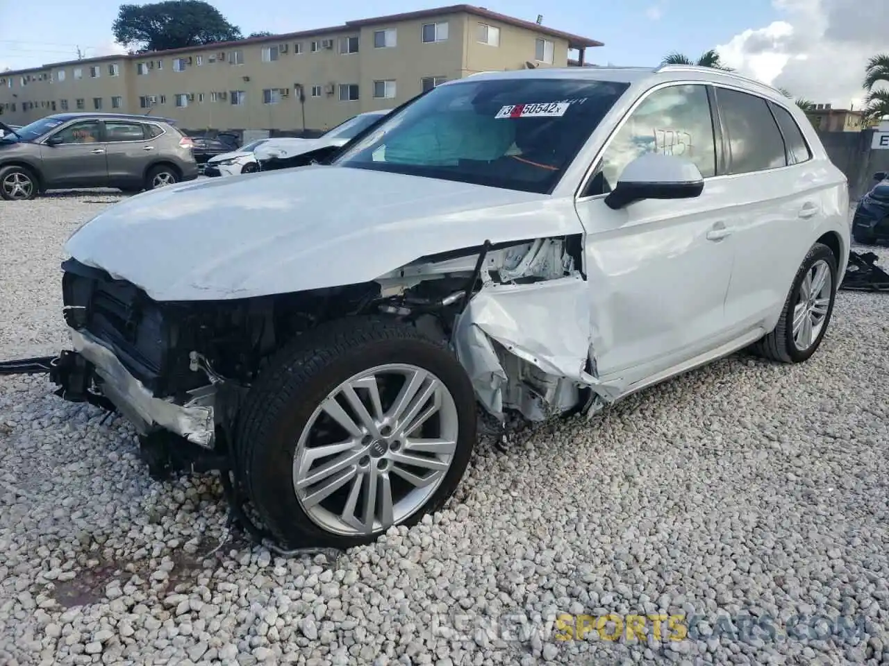 2 Photograph of a damaged car WA1BNAFY8K2120949 AUDI Q5 2019