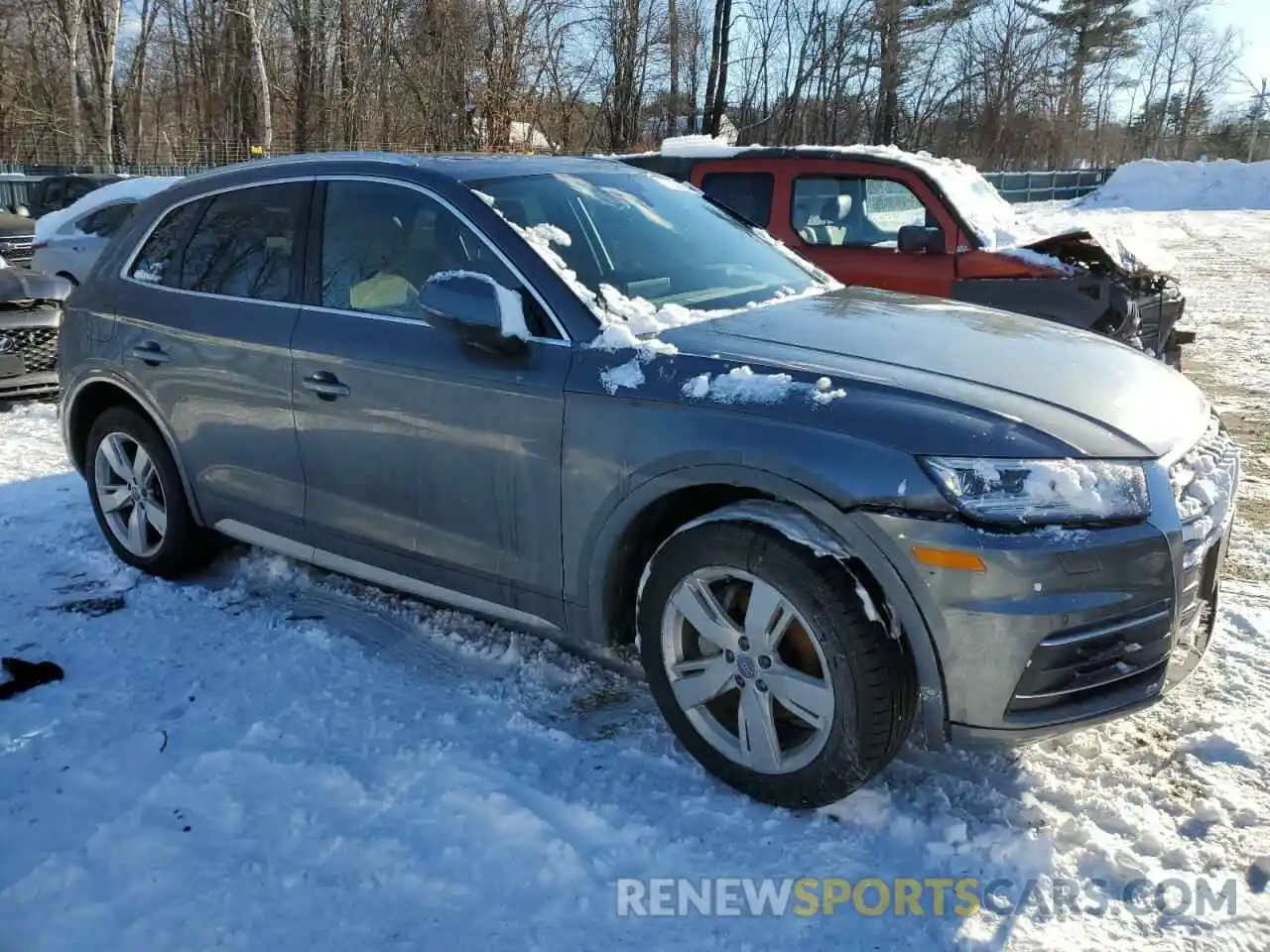 4 Photograph of a damaged car WA1BNAFY8K2125438 AUDI Q5 2019