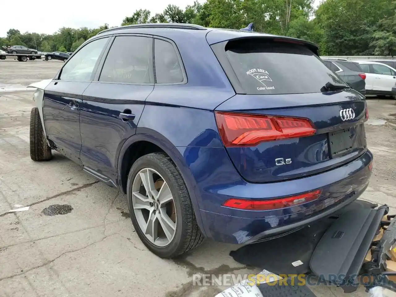 3 Photograph of a damaged car WA1BNAFY8K2128226 AUDI Q5 2019