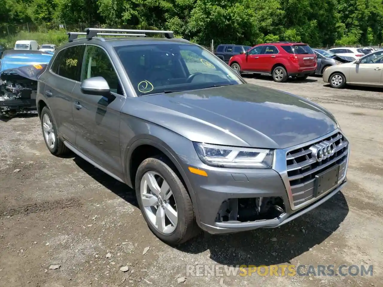 1 Photograph of a damaged car WA1BNAFY8K2135452 AUDI Q5 2019