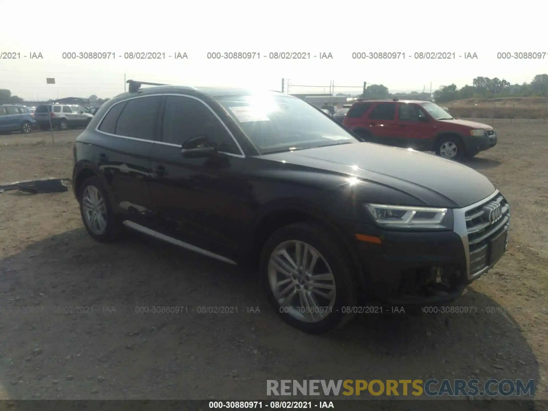 1 Photograph of a damaged car WA1BNAFY8K2136486 AUDI Q5 2019