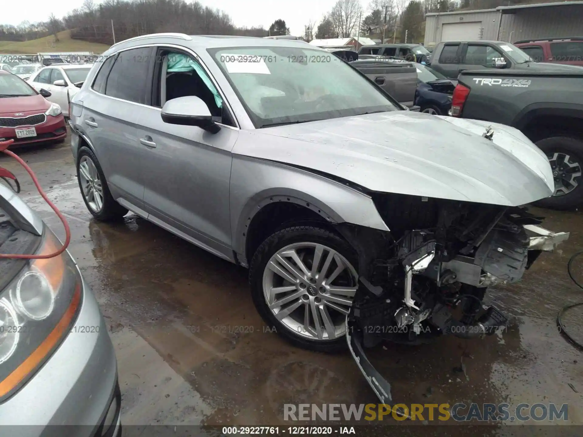 1 Photograph of a damaged car WA1BNAFY9K2022433 AUDI Q5 2019