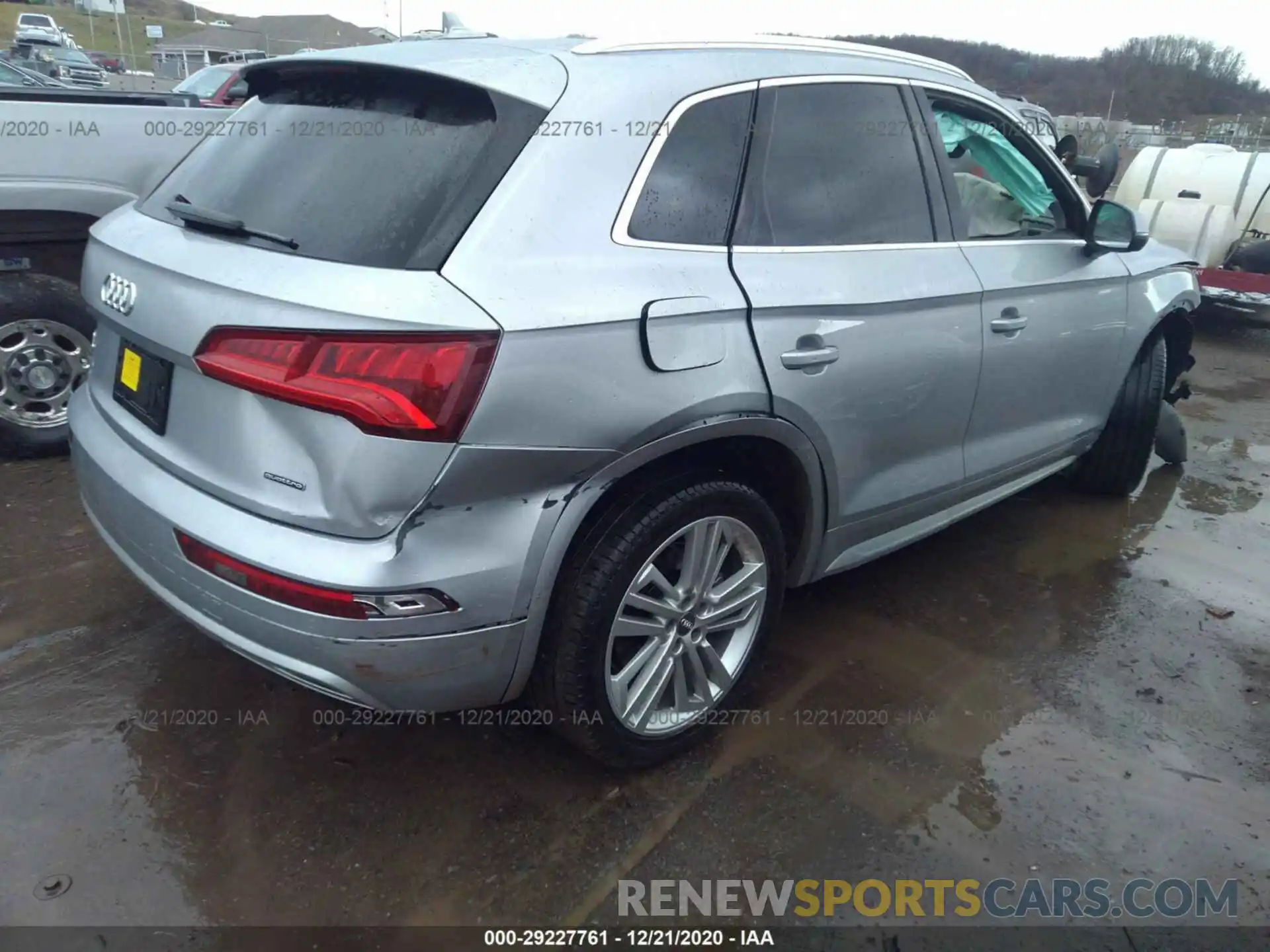 4 Фотография поврежденного автомобиля WA1BNAFY9K2022433 AUDI Q5 2019