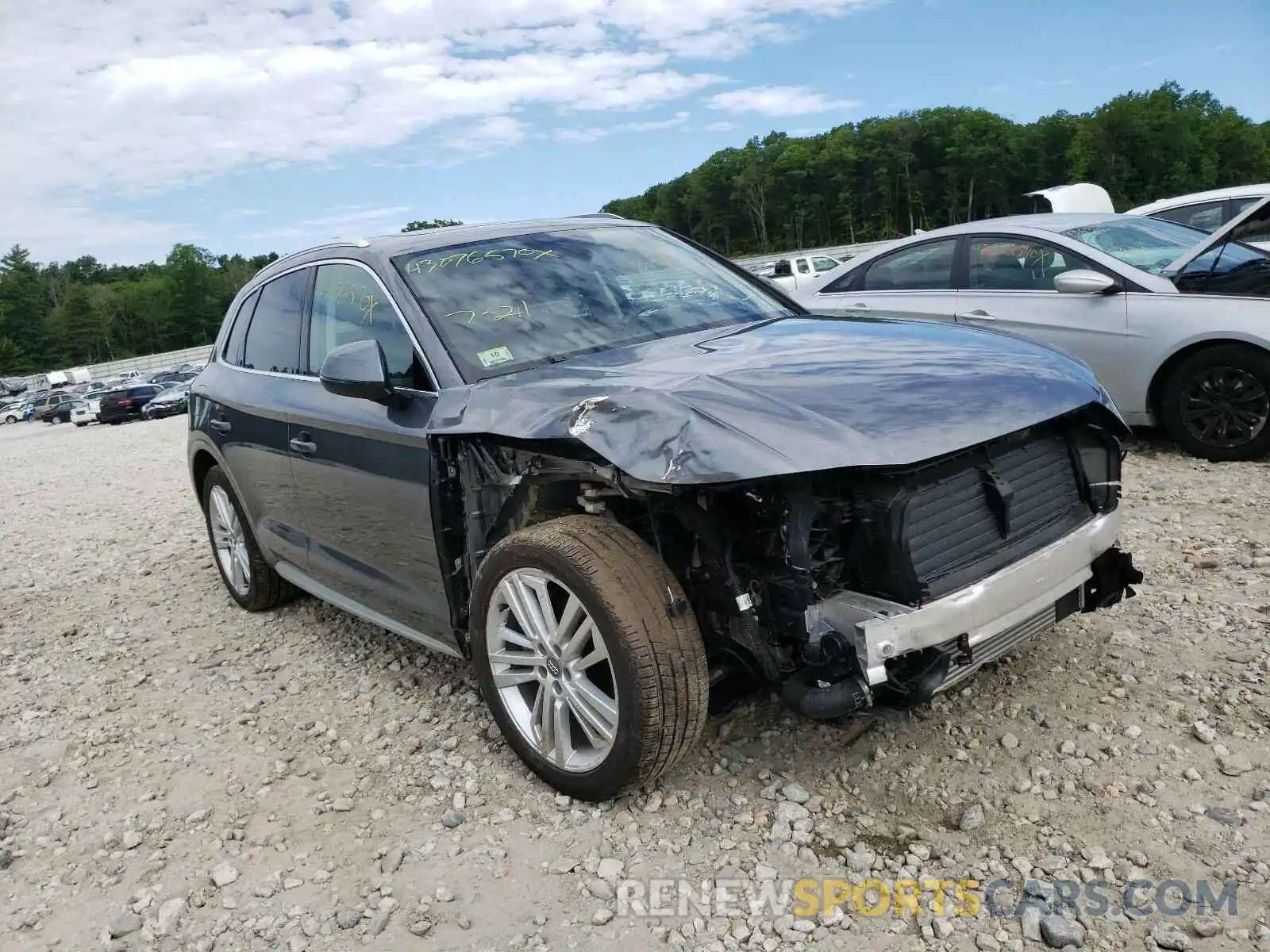 1 Photograph of a damaged car WA1BNAFY9K2026143 AUDI Q5 2019