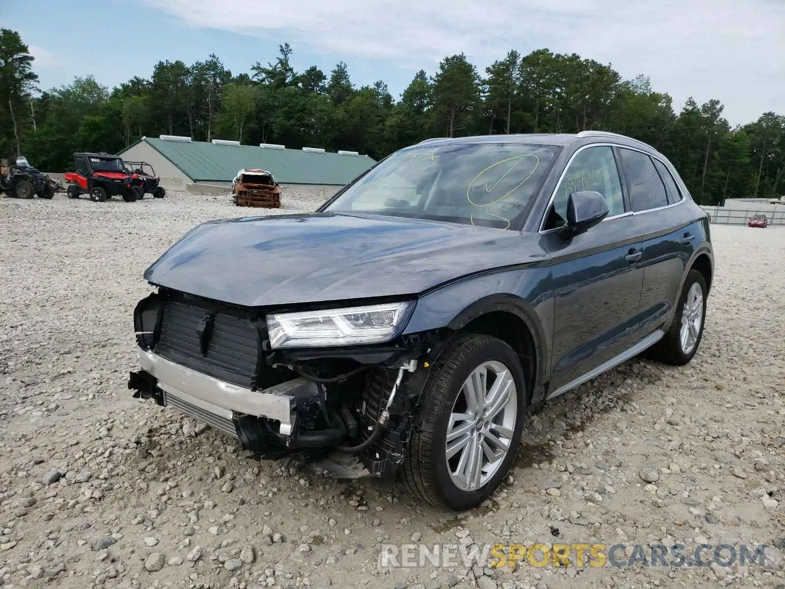 2 Photograph of a damaged car WA1BNAFY9K2026143 AUDI Q5 2019