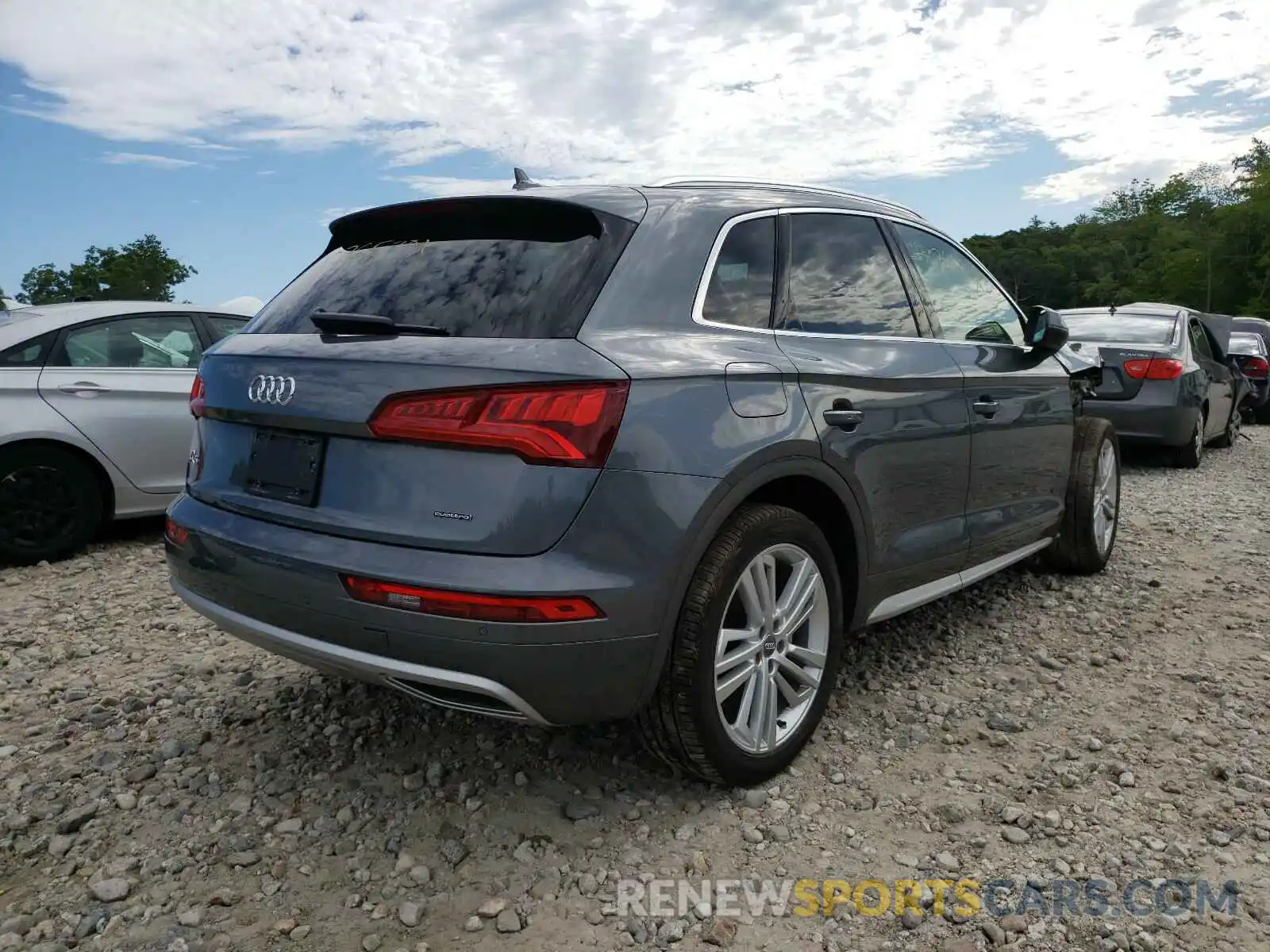 4 Photograph of a damaged car WA1BNAFY9K2026143 AUDI Q5 2019