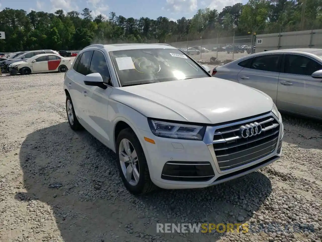 1 Photograph of a damaged car WA1BNAFY9K2026580 AUDI Q5 2019