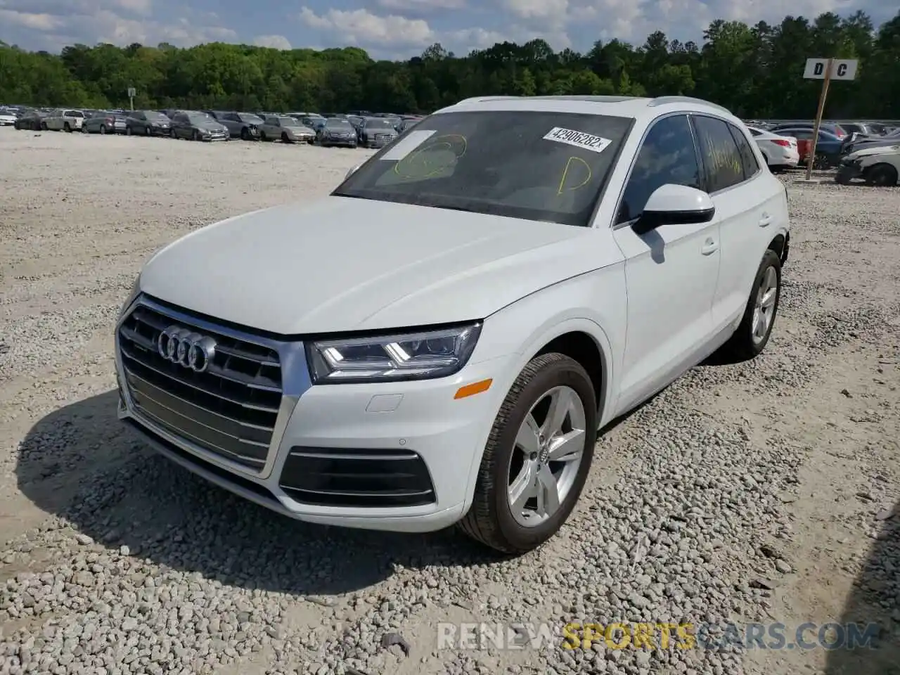 2 Photograph of a damaged car WA1BNAFY9K2026580 AUDI Q5 2019