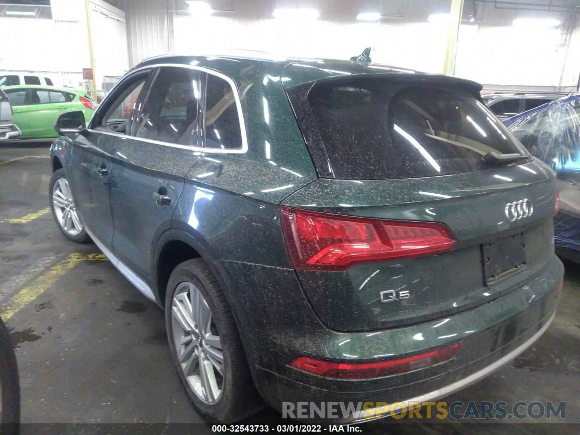 3 Фотография поврежденного автомобиля WA1BNAFY9K2034680 AUDI Q5 2019