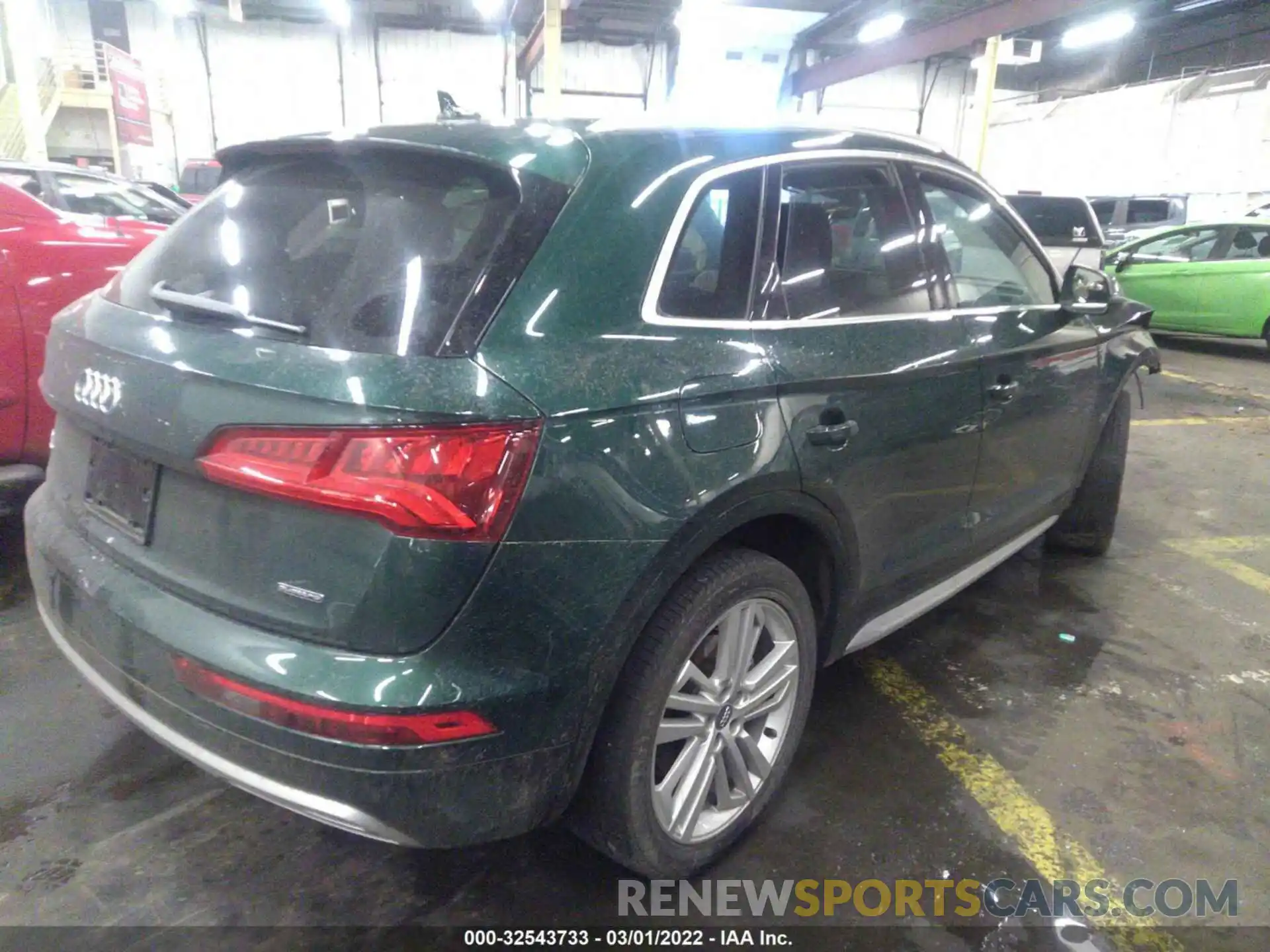 4 Фотография поврежденного автомобиля WA1BNAFY9K2034680 AUDI Q5 2019