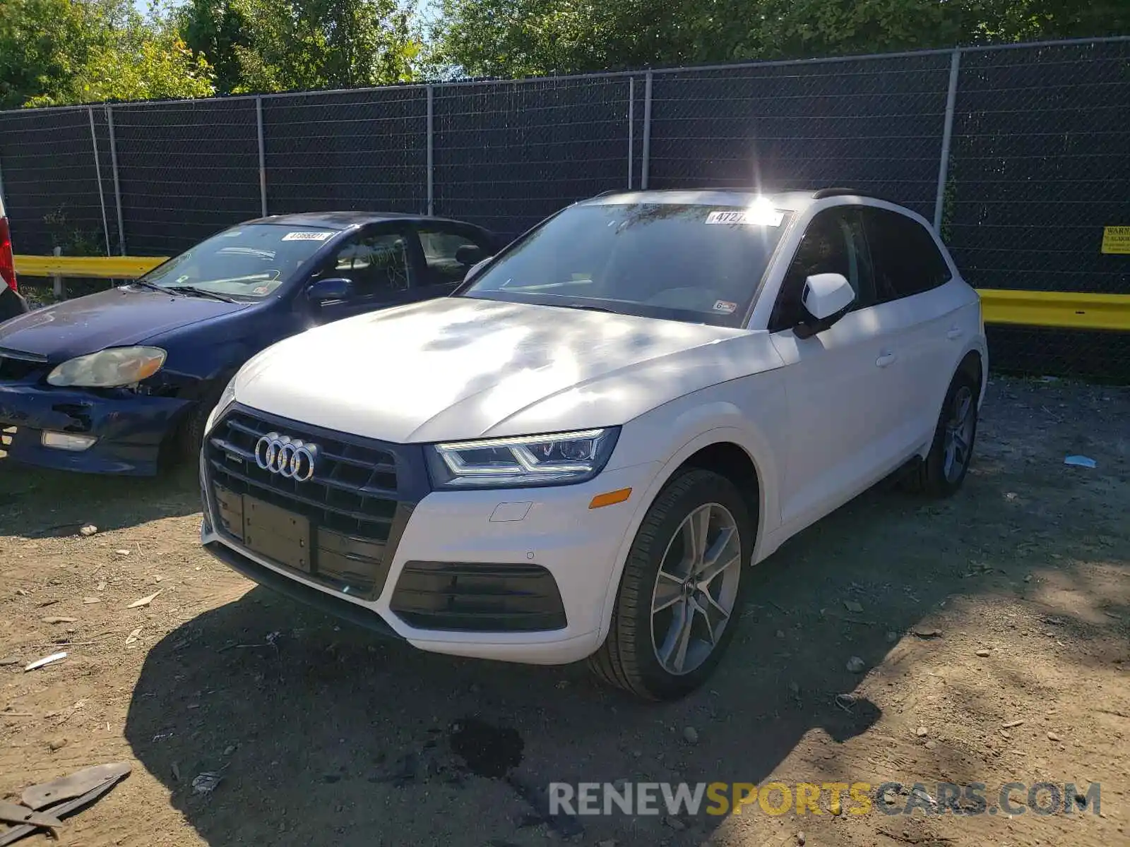 2 Фотография поврежденного автомобиля WA1BNAFY9K2036042 AUDI Q5 2019