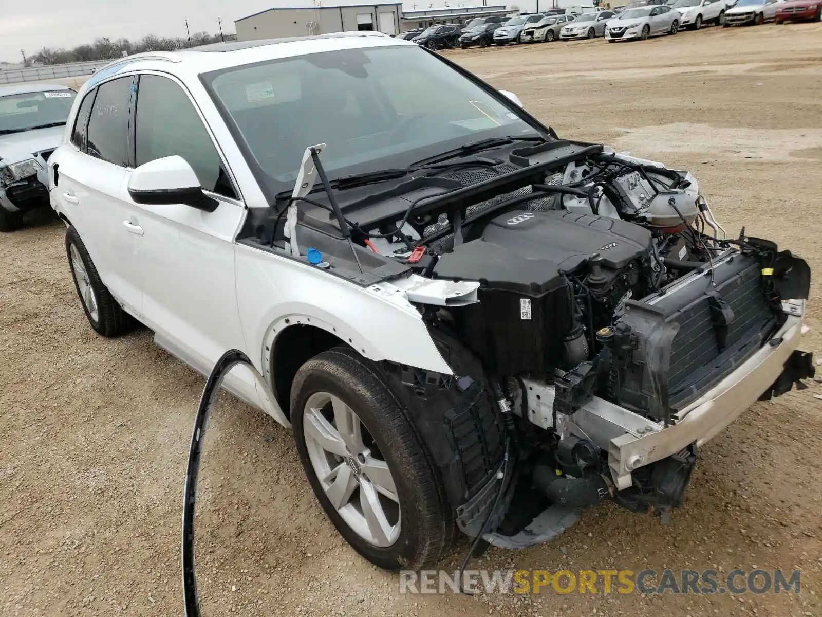 1 Photograph of a damaged car WA1BNAFY9K2036140 AUDI Q5 2019