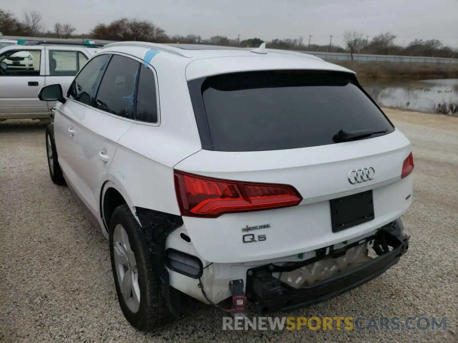 3 Фотография поврежденного автомобиля WA1BNAFY9K2036140 AUDI Q5 2019