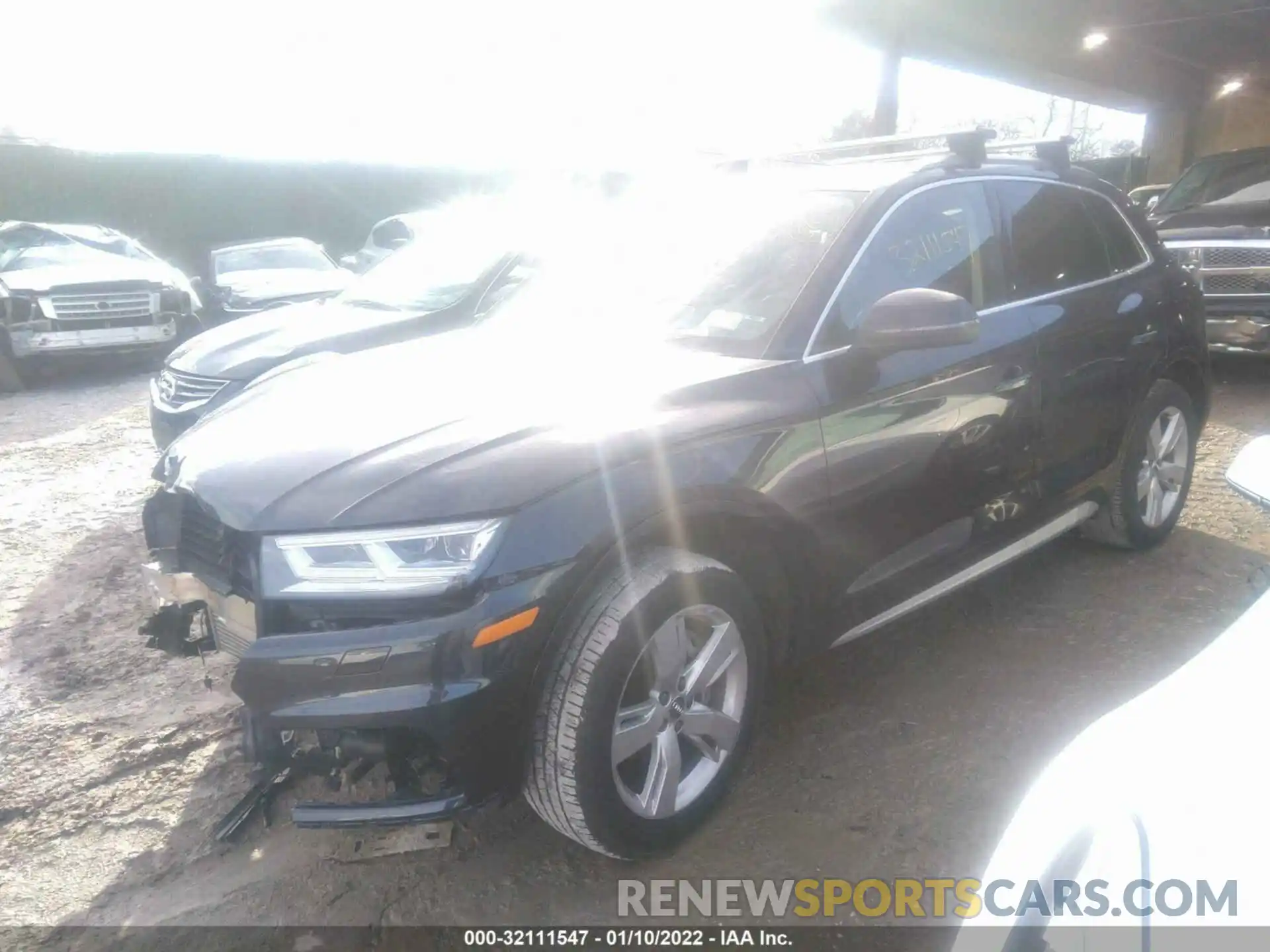 2 Photograph of a damaged car WA1BNAFY9K2039359 AUDI Q5 2019